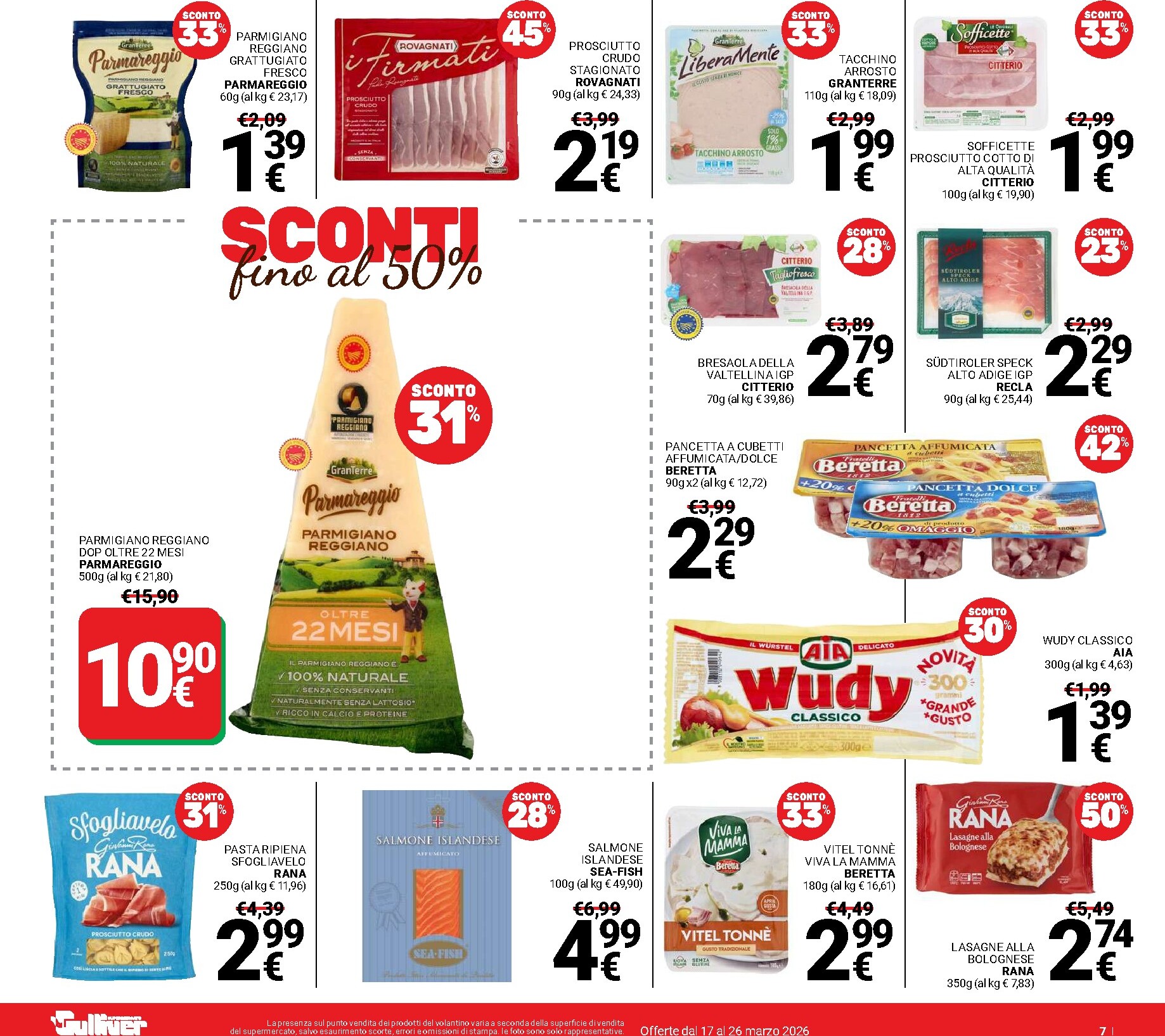 gulliver - Volantino Gulliver - Sconti fino al 50% valido dal 17/03/2026 al 26/03/2026 - page: 7