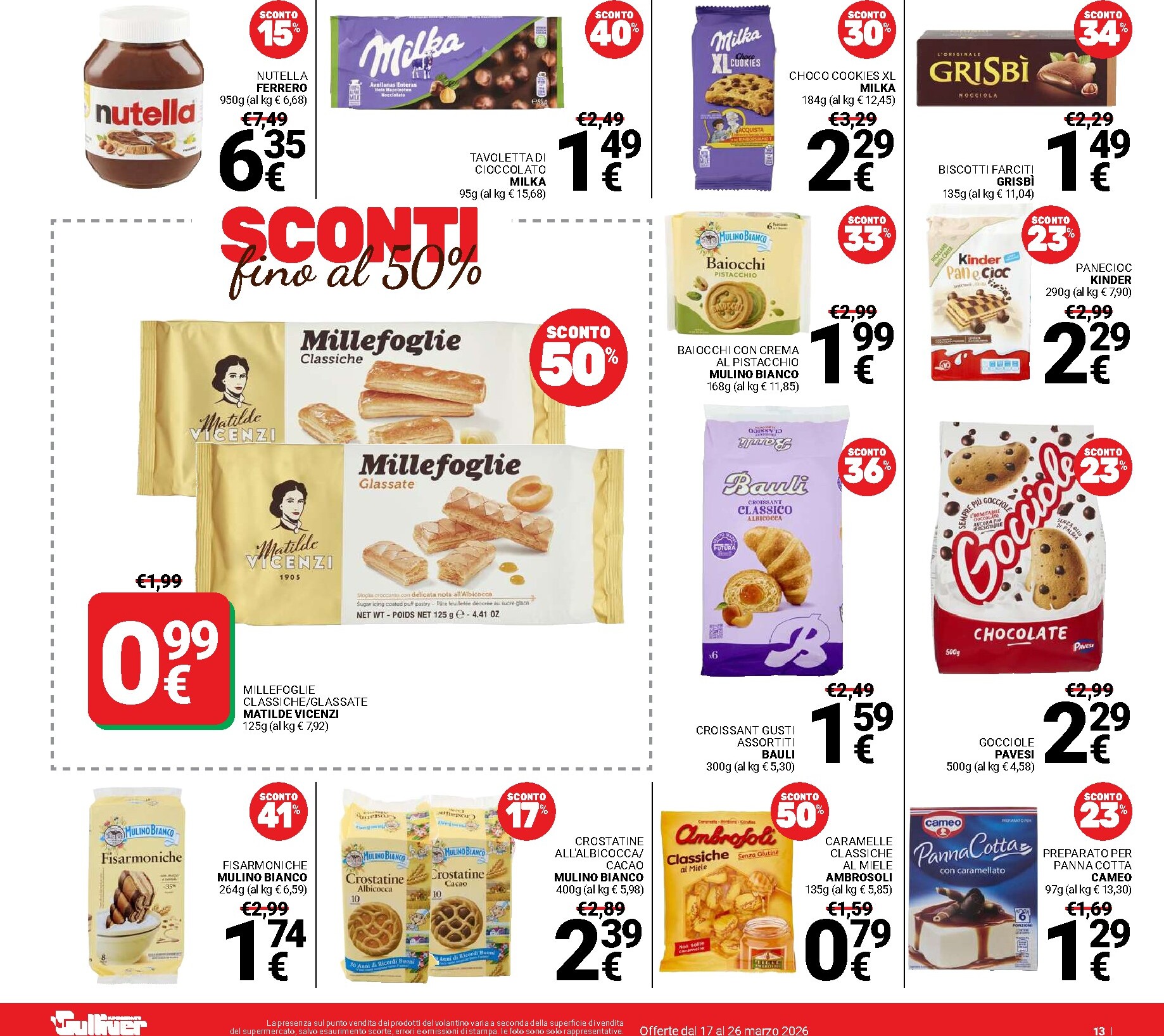 gulliver - Volantino Gulliver - Sconti fino al 50% valido dal 17/03/2026 al 26/03/2026 - page: 13