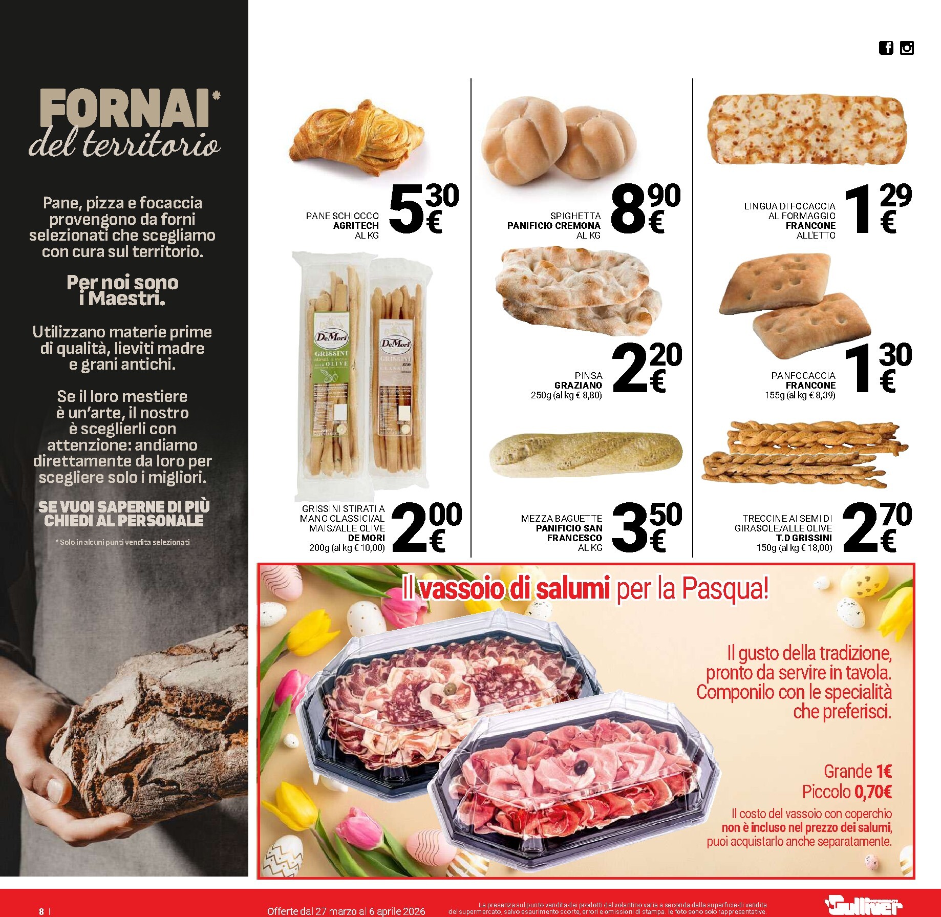gulliver - Volantino Gulliver - Buona Pasqua valido dal 27/03/2026 al 06/04/2026 - page: 8