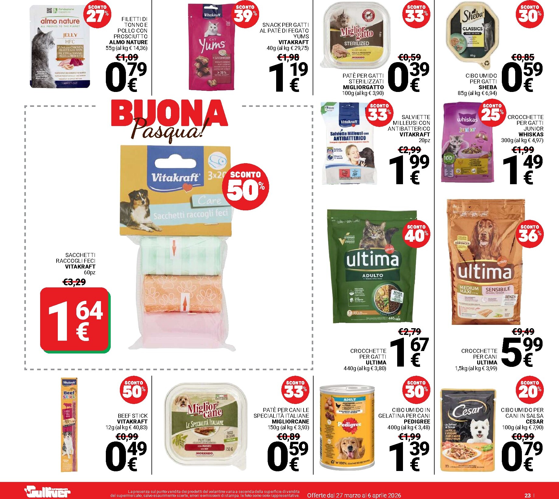 gulliver - Volantino Gulliver - Buona Pasqua valido dal 27/03/2026 al 06/04/2026 - page: 23