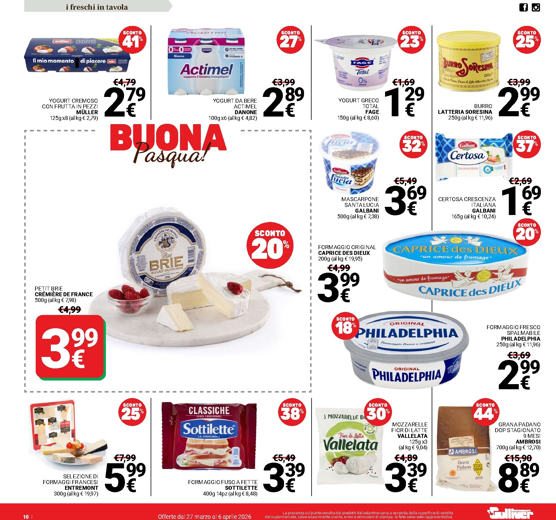 gulliver - Volantino Gulliver - Buona Pasqua valido dal 27/03/2026 al 06/04/2026 - page: 10