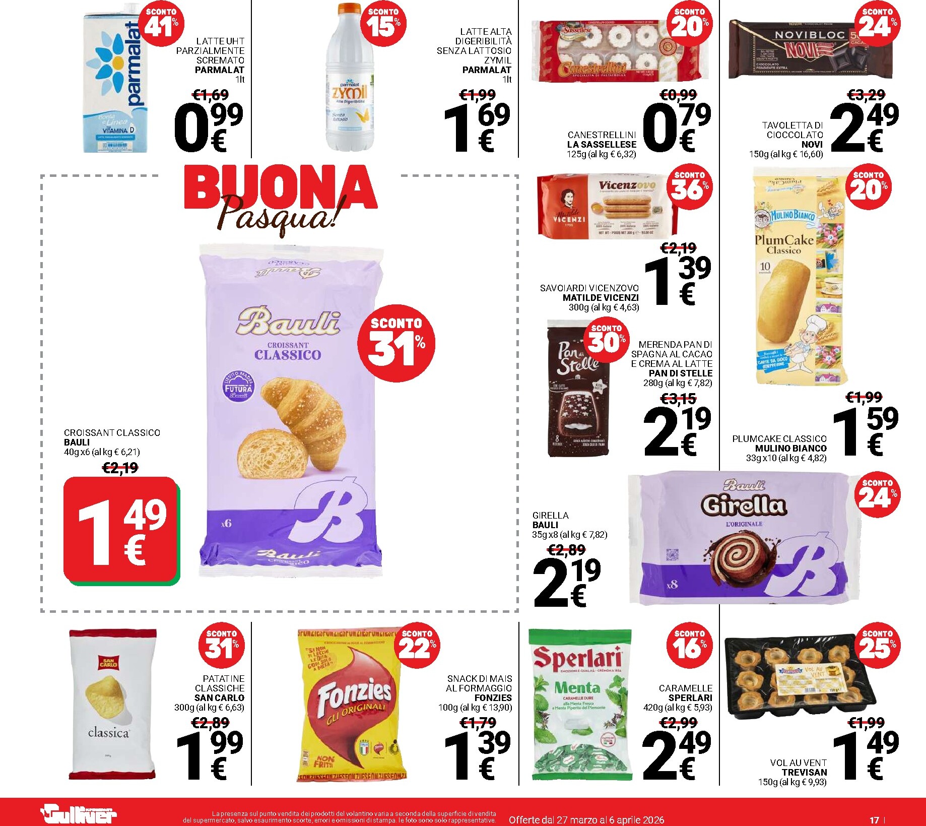 gulliver - Volantino Gulliver - Buona Pasqua valido dal 27/03/2026 al 06/04/2026 - page: 17