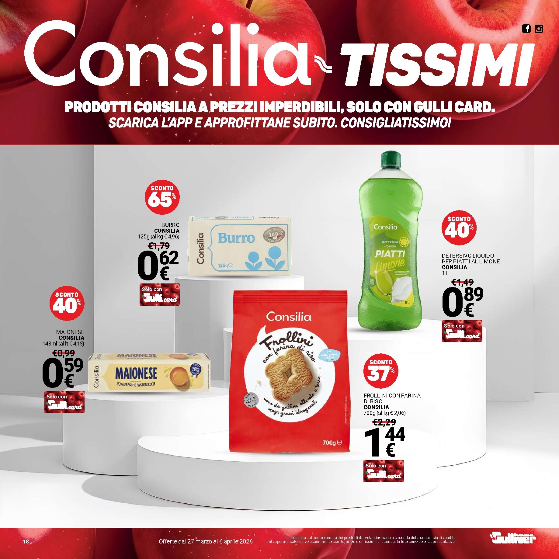 gulliver - Volantino Gulliver - Buona Pasqua valido dal 27/03/2026 al 06/04/2026 - page: 18