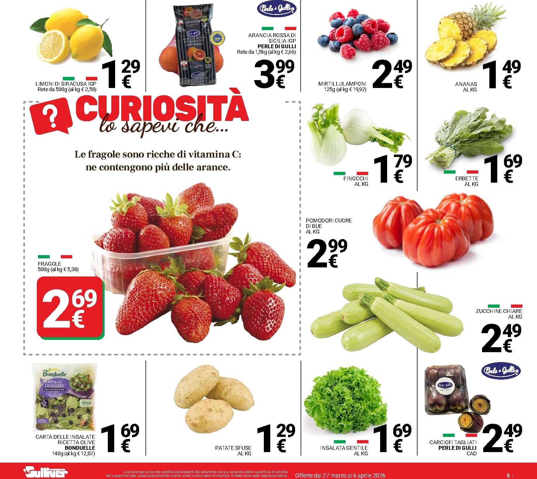 gulliver - Volantino Gulliver - Buona Pasqua valido dal 27/03/2026 al 06/04/2026 - page: 5
