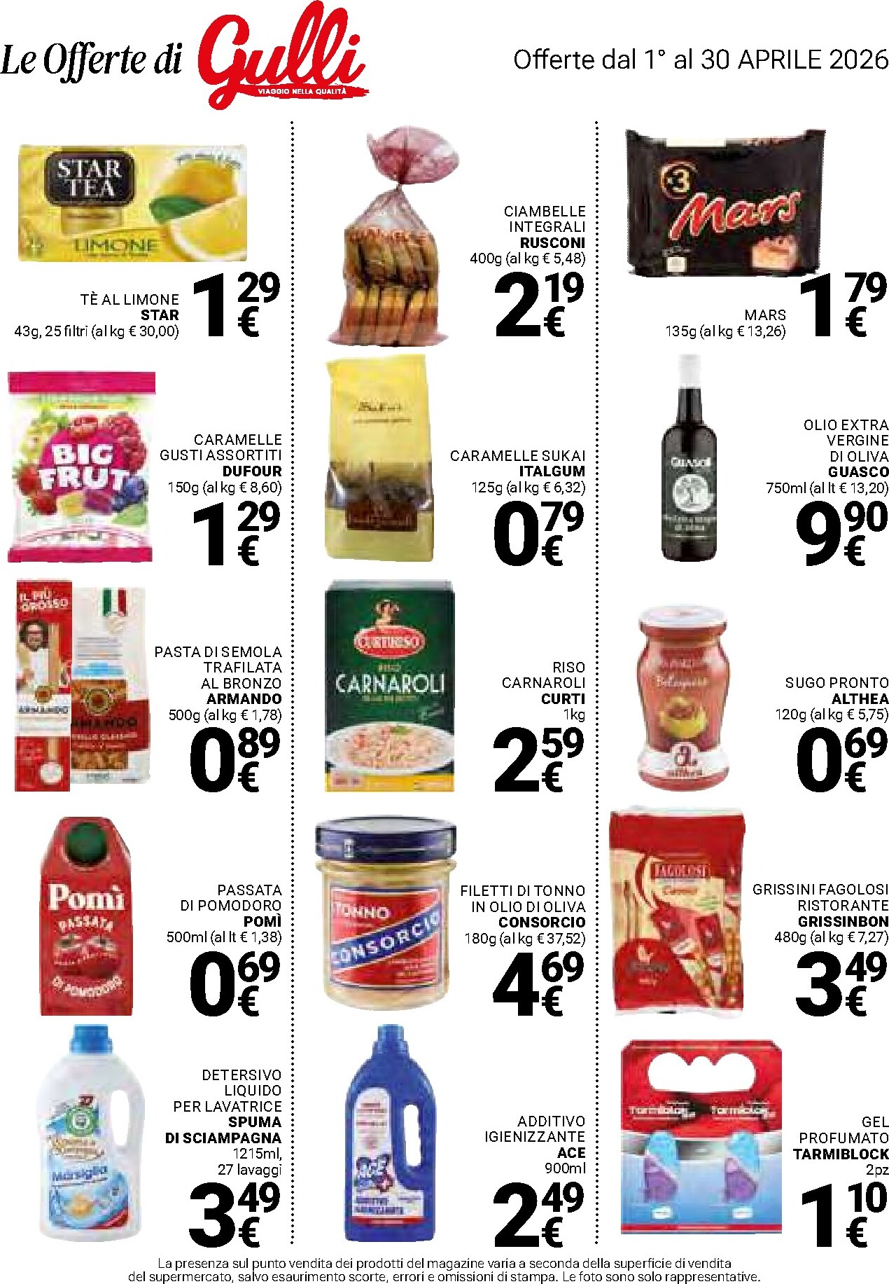 gulliver - Volantino Gulliver - Gulli Aprile 2026 valido dal 01/04/2026 al 30/04/2026 - page: 34