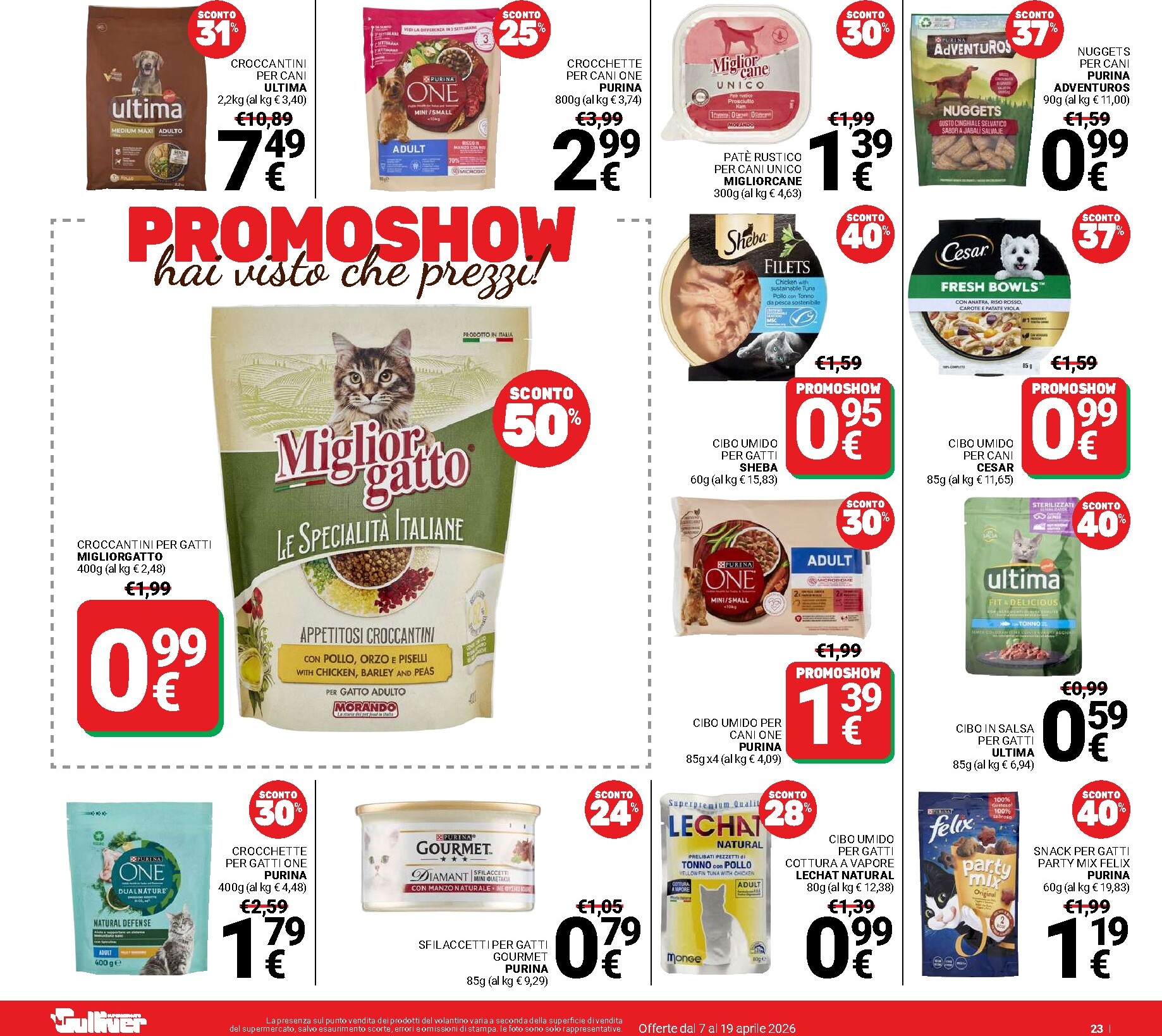 gulliver - Volantino attuale di Gulliver valido dal martedì 07/04/2026 al domenica 19/04/2026 - page: 23