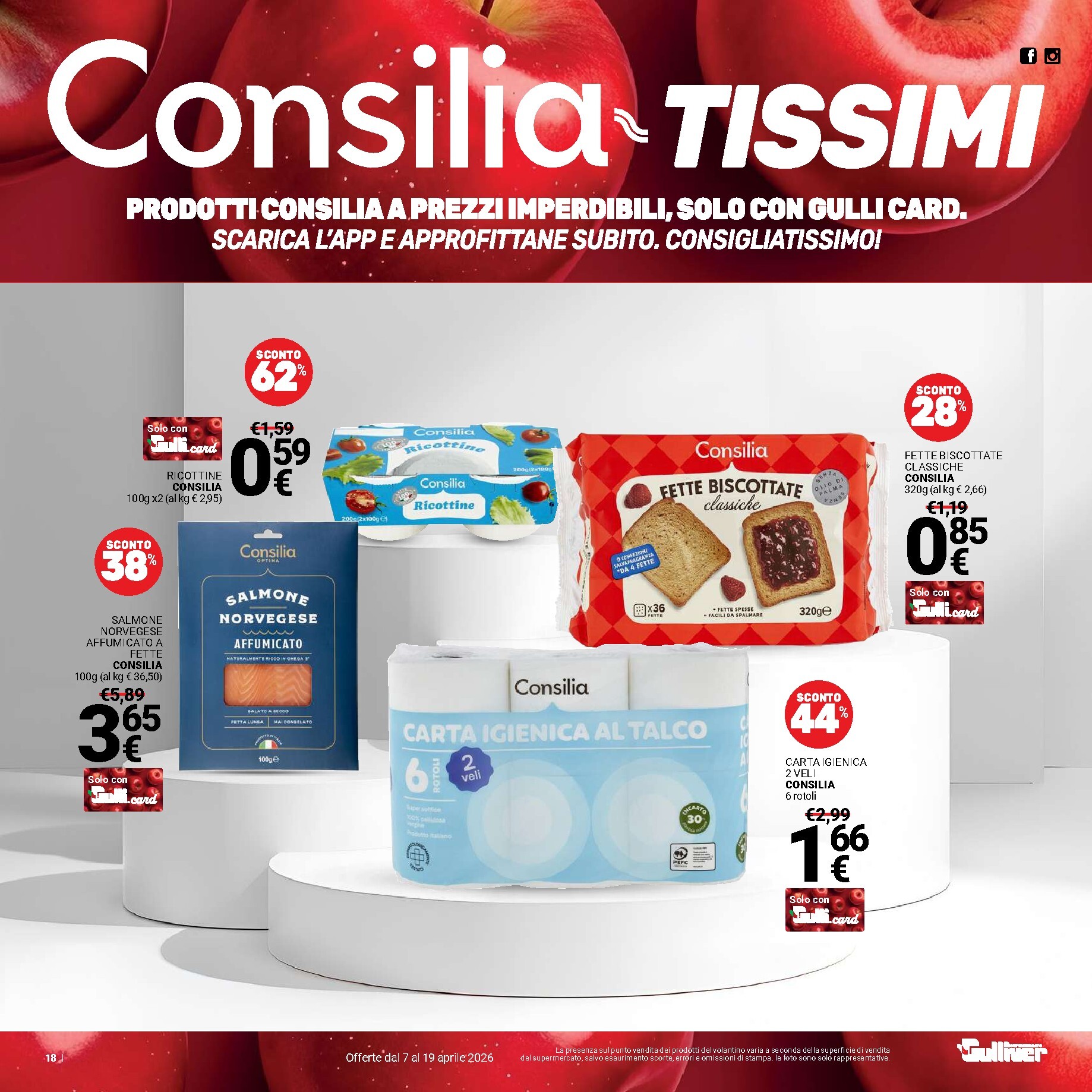 gulliver - Volantino attuale di Gulliver valido dal martedì 07/04/2026 al domenica 19/04/2026 - page: 18
