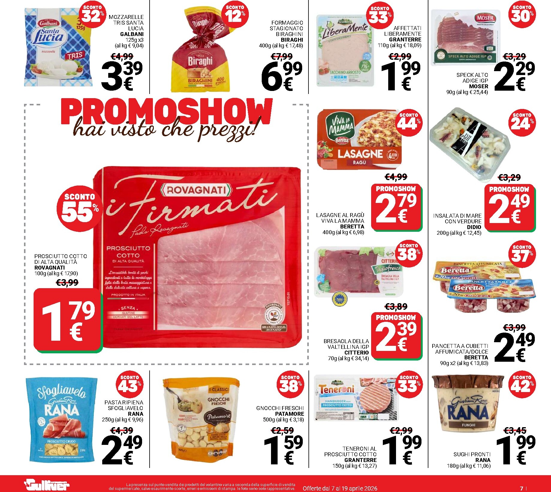 gulliver - Volantino attuale di Gulliver valido dal martedì 07/04/2026 al domenica 19/04/2026 - page: 7