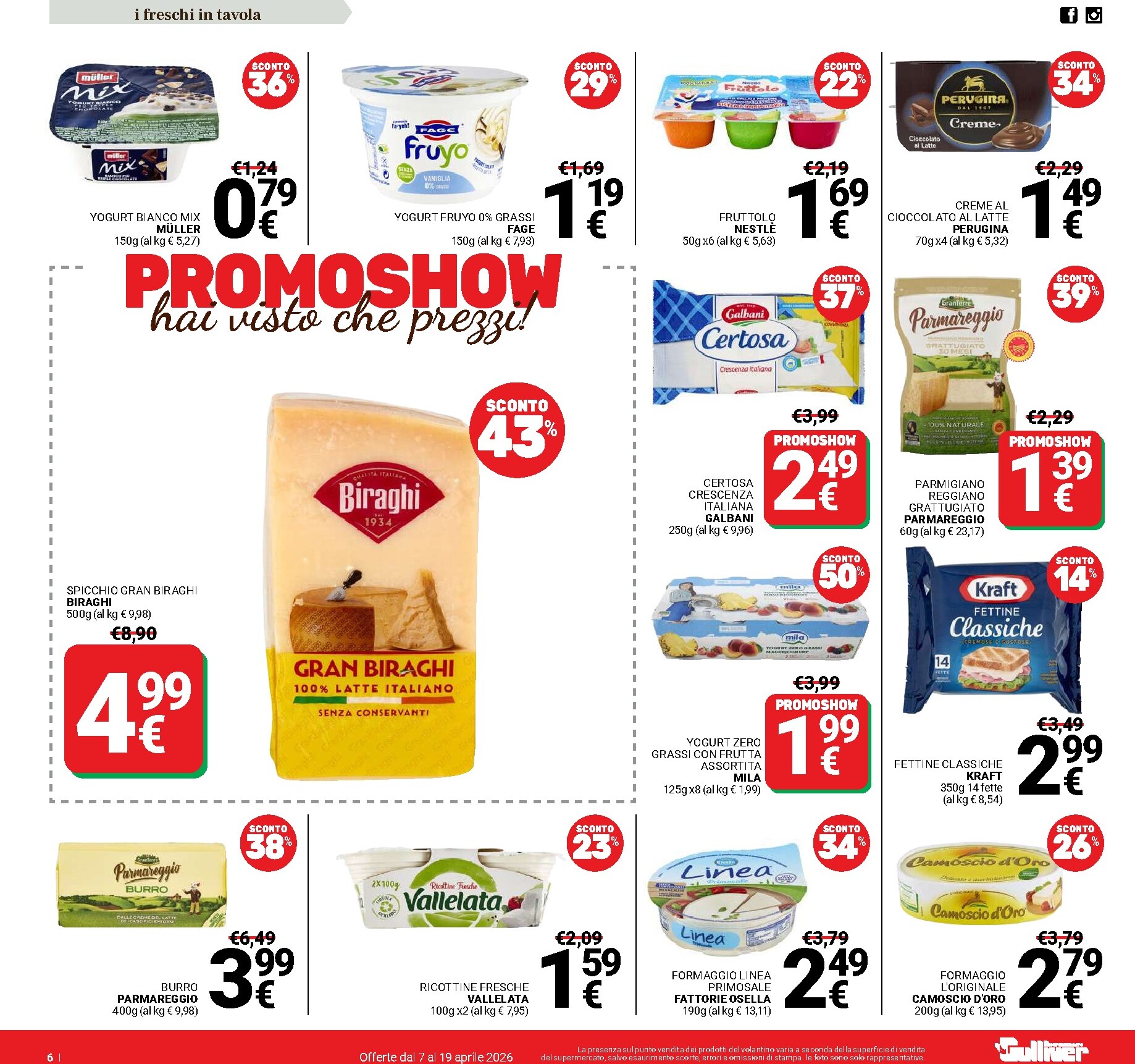 gulliver - Volantino attuale di Gulliver valido dal martedì 07/04/2026 al domenica 19/04/2026 - page: 6