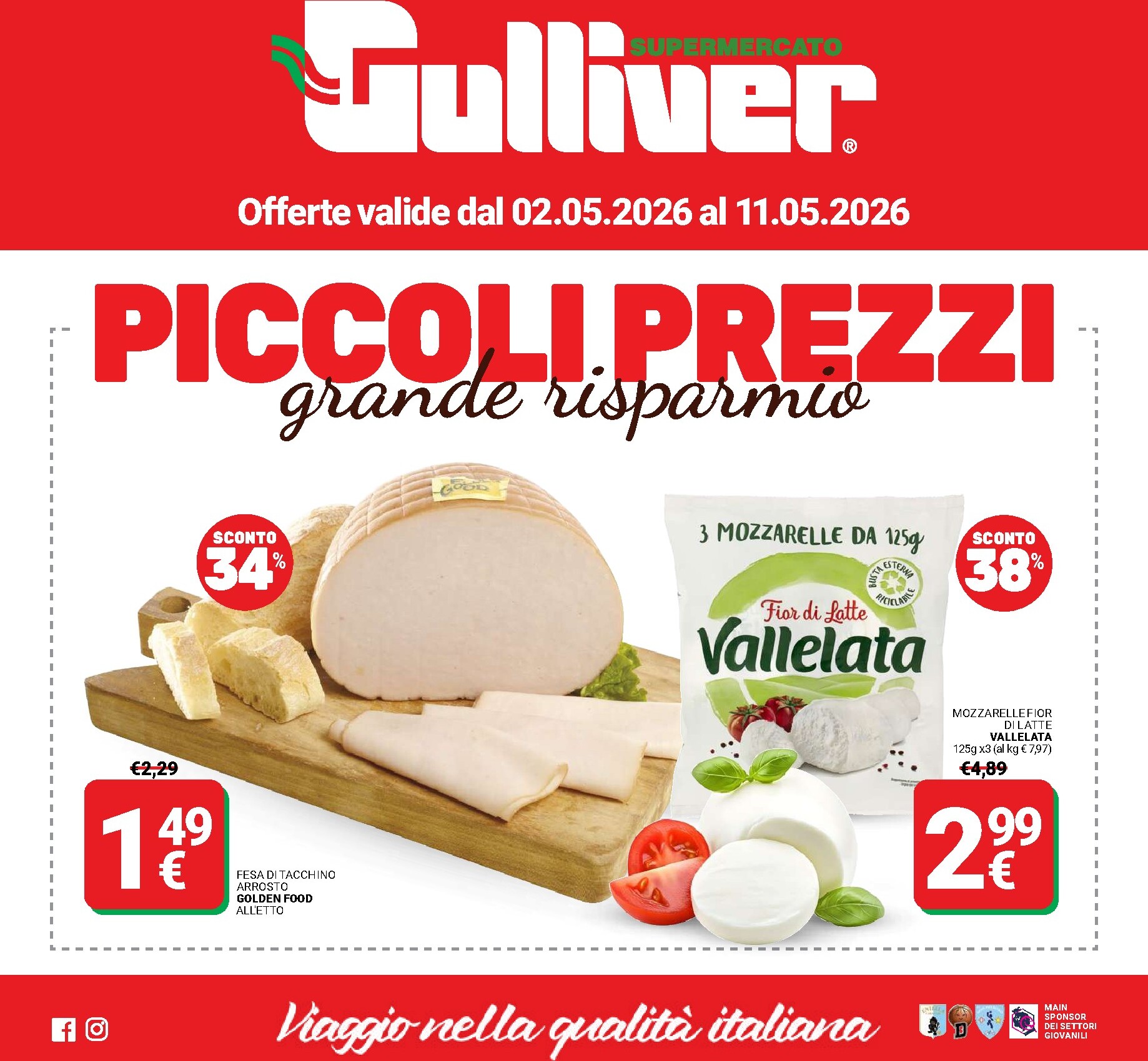 gulliver - Volantino attuale di Gulliver valido dal sabato 02/05/2026 al lunedì 11/05/2026 - page: 1