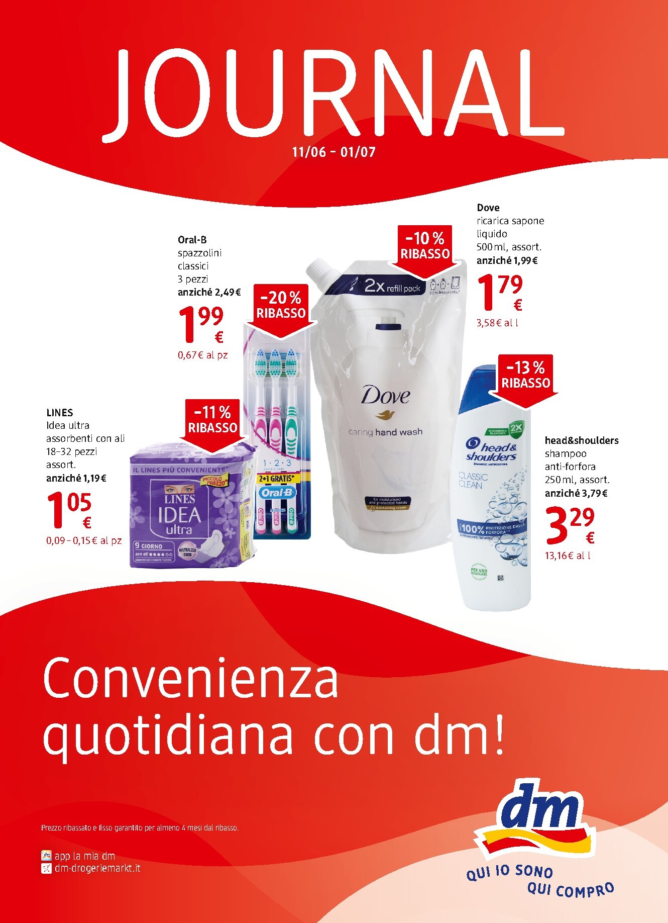 dm-drogerie-markt - Volantino futuro dm drogerie markt - Journal valido dal giovedì 11/06/2026 al mercoledì 01/07/2026 - page: 1