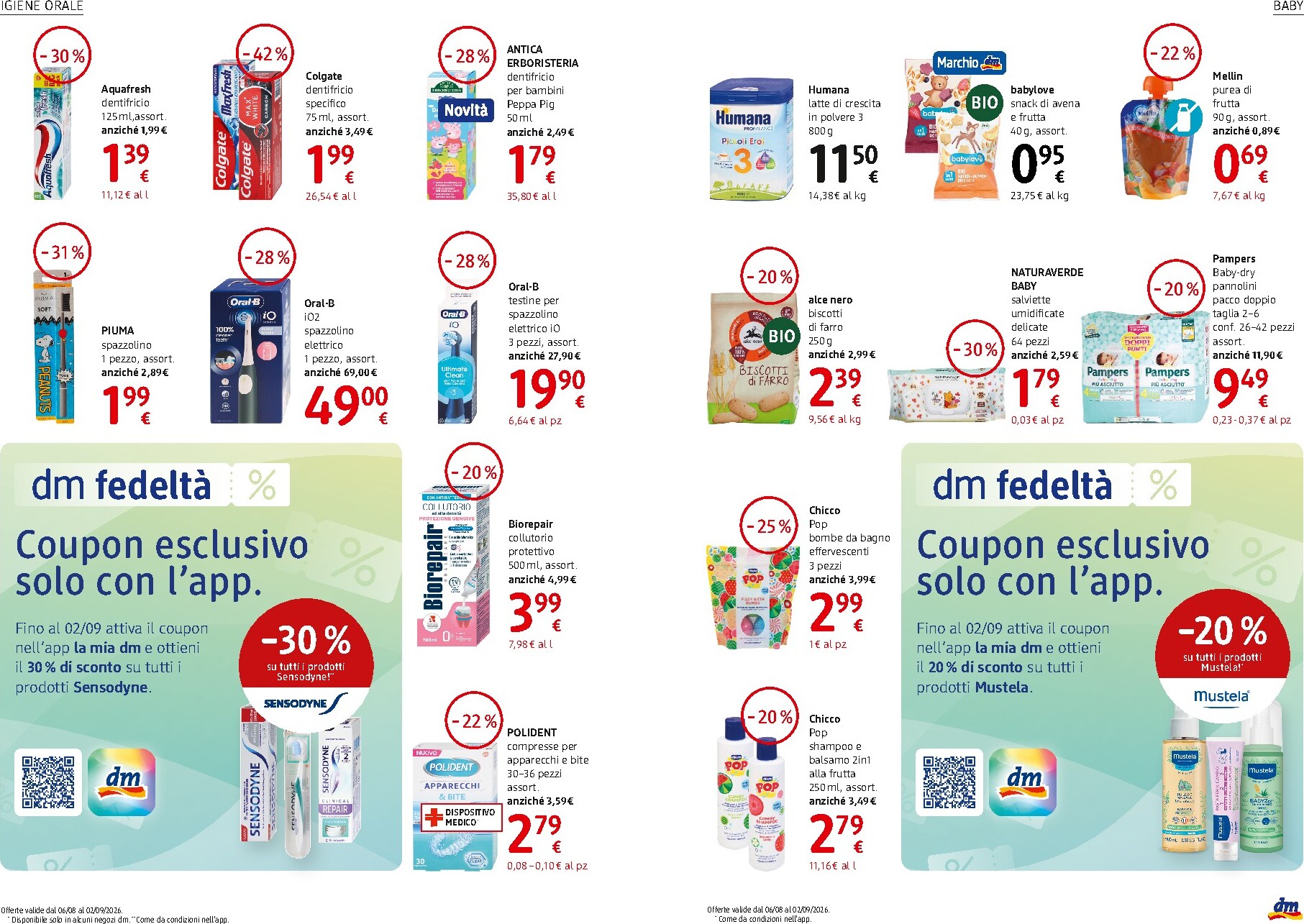 dm-drogerie-markt - Volantino futuro dm drogerie markt - Journal valido dal giovedì 06/08/2026 al mercoledì 02/09/2026 - page: 6
