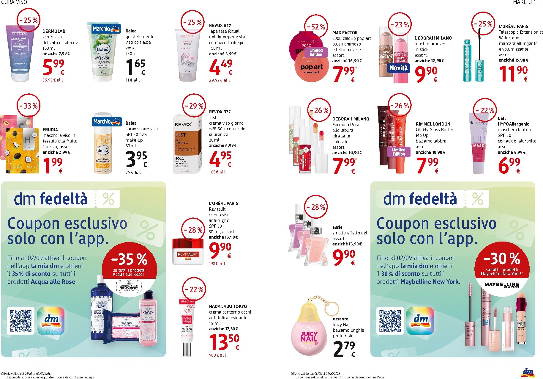 dm-drogerie-markt - Volantino futuro dm drogerie markt - Journal valido dal giovedì 06/08/2026 al mercoledì 02/09/2026 - page: 4