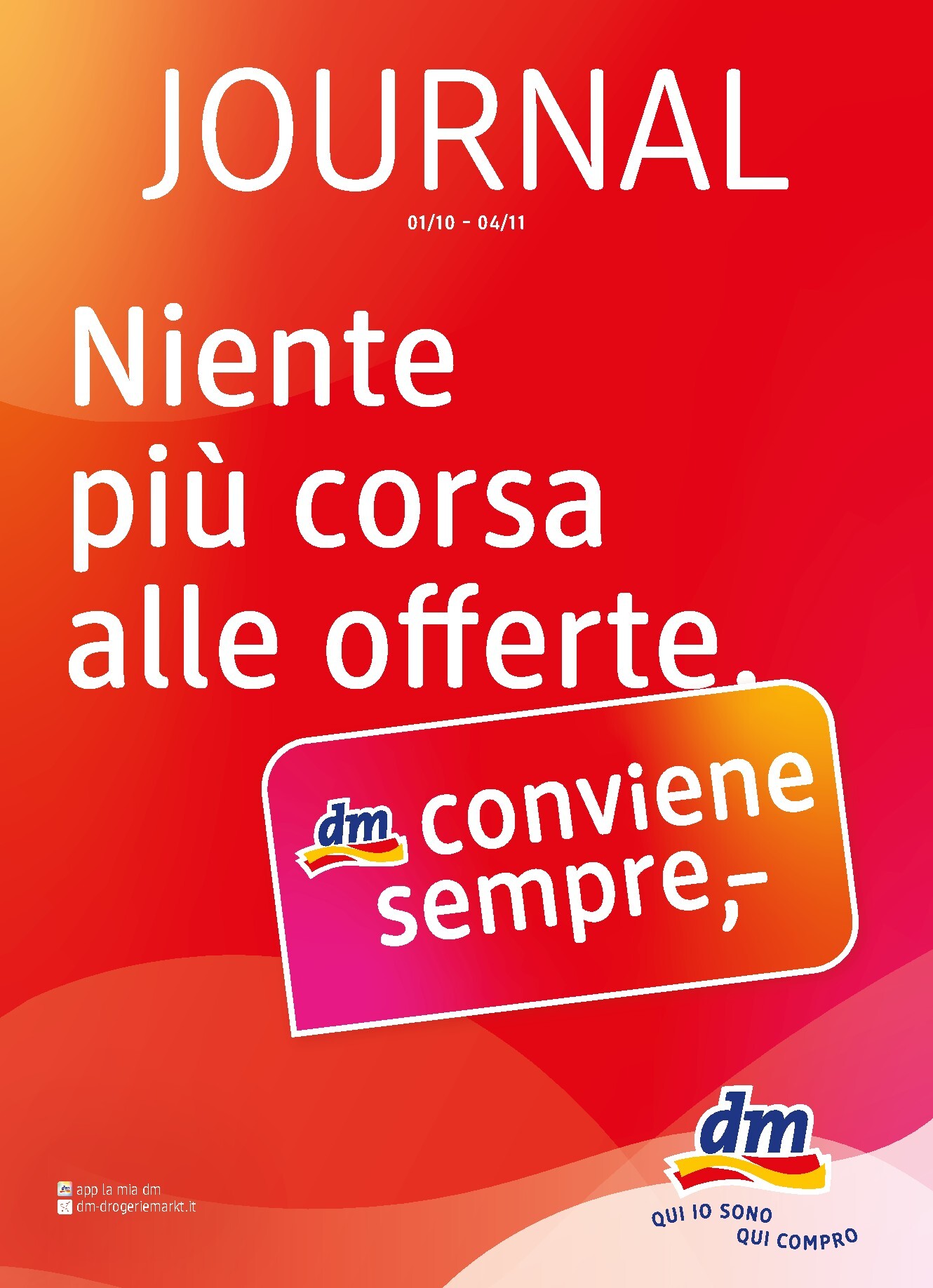 dm-drogerie-markt - Volantino futuro dm drogerie markt valido dal giovedì 01/10/2026 al mercoledì 04/11/2026 - page: 1