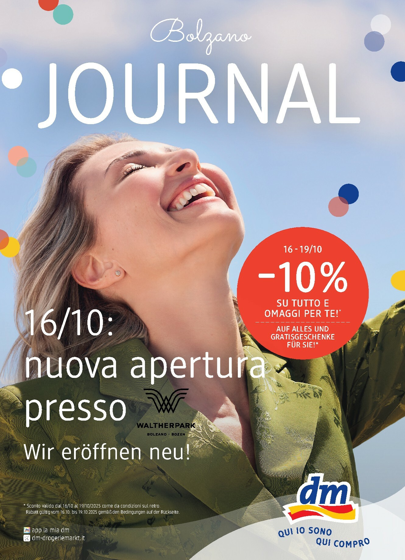 dm-drogerie-markt - Volantino dm drogerie markt - Bolzano Journal valido dal 02/10 al 05/11 - page: 1