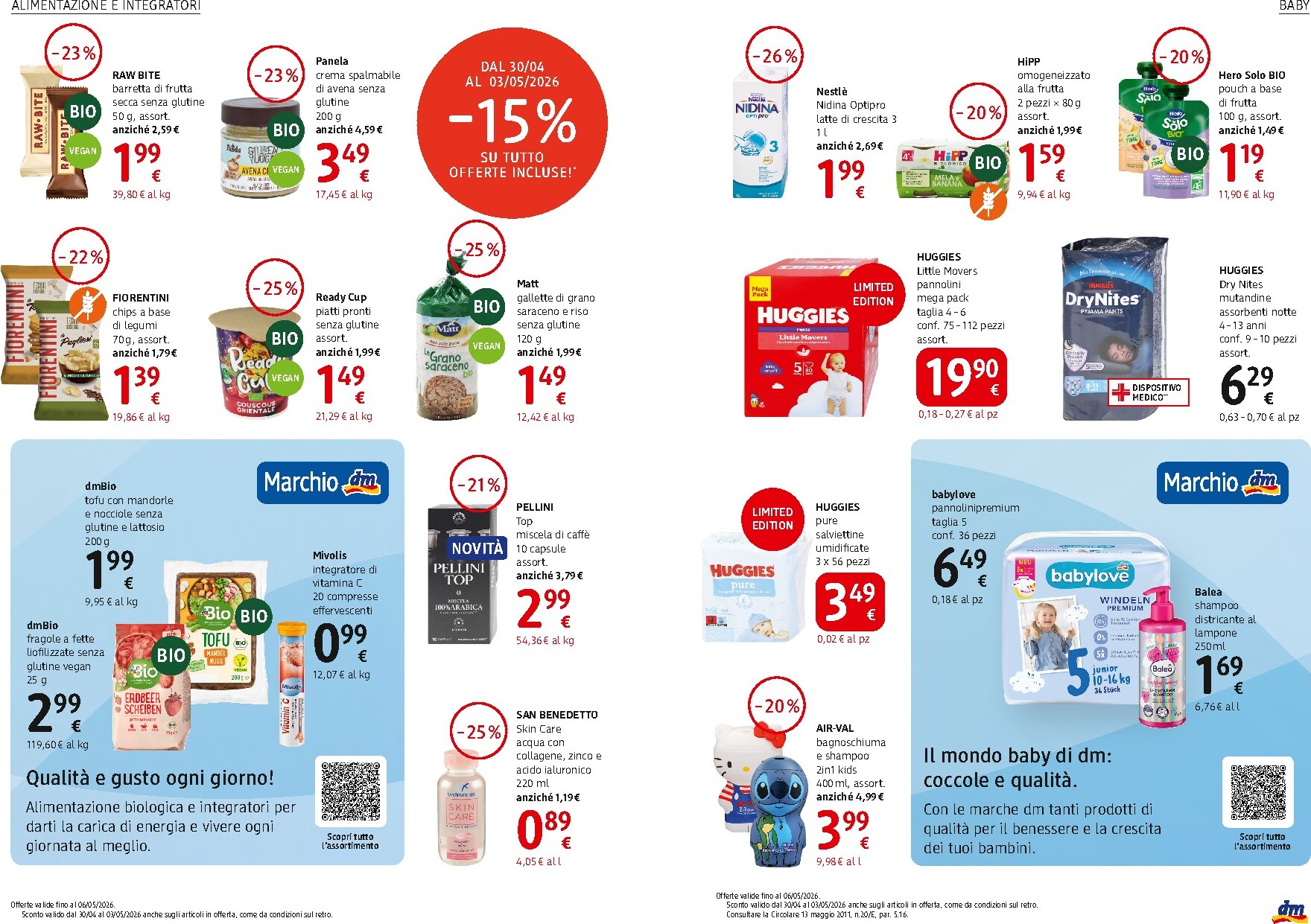 dm-drogerie-markt - Volantino dm drogerie markt - Busnago Journal per la prossima settimana dal giovedì 30/04/2026 al domenica 03/05/2026 - page: 6