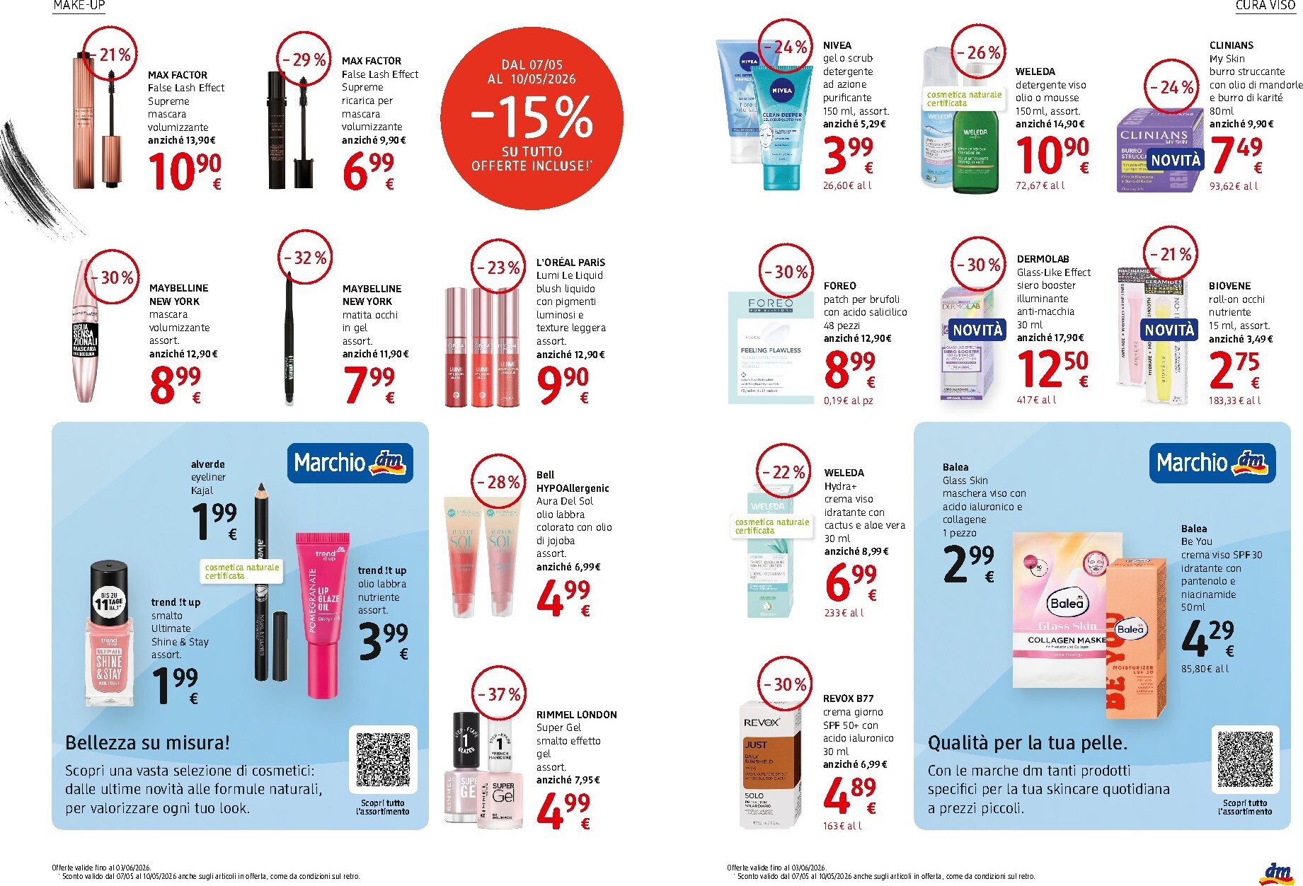 dm-drogerie-markt - Volantino dm drogerie markt - Rubano per la prossima settimana dal giovedì 07/05/2026 al mercoledì 13/05/2026 - page: 3