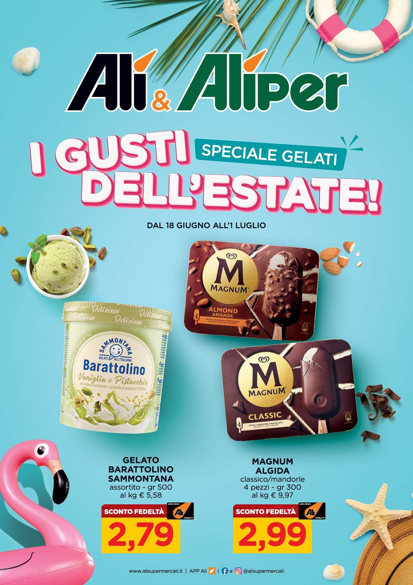 ali-aliper - Volantino attuale di Ali - Aliper - Speciale Gelati valido dal giovedì 18/06/2026 al mercoledì 01/07/2026