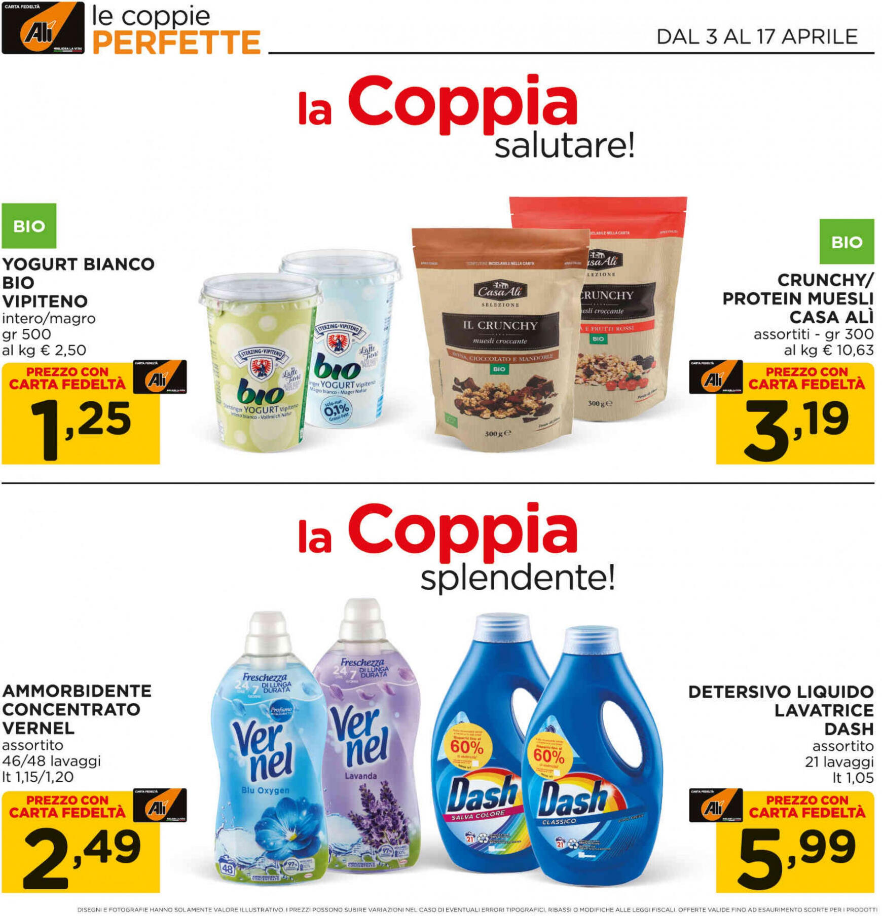 ali-aliper - Nuovo volantino Ali - Aliper - Coppie online 03.04. - 17.04. - page: 4