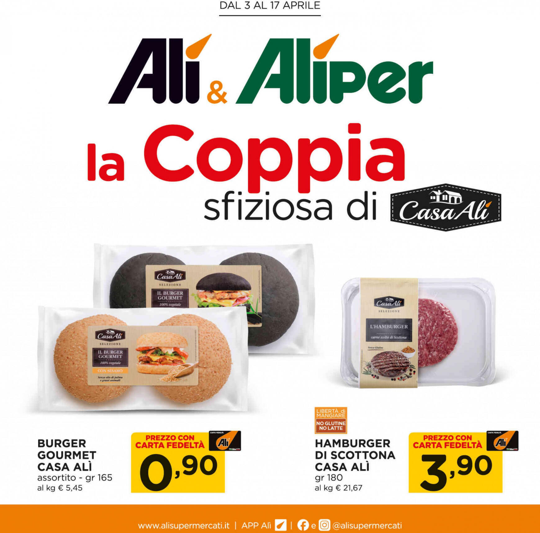 ali-aliper - Nuovo volantino Ali - Aliper - Coppie online 03.04. - 17.04.