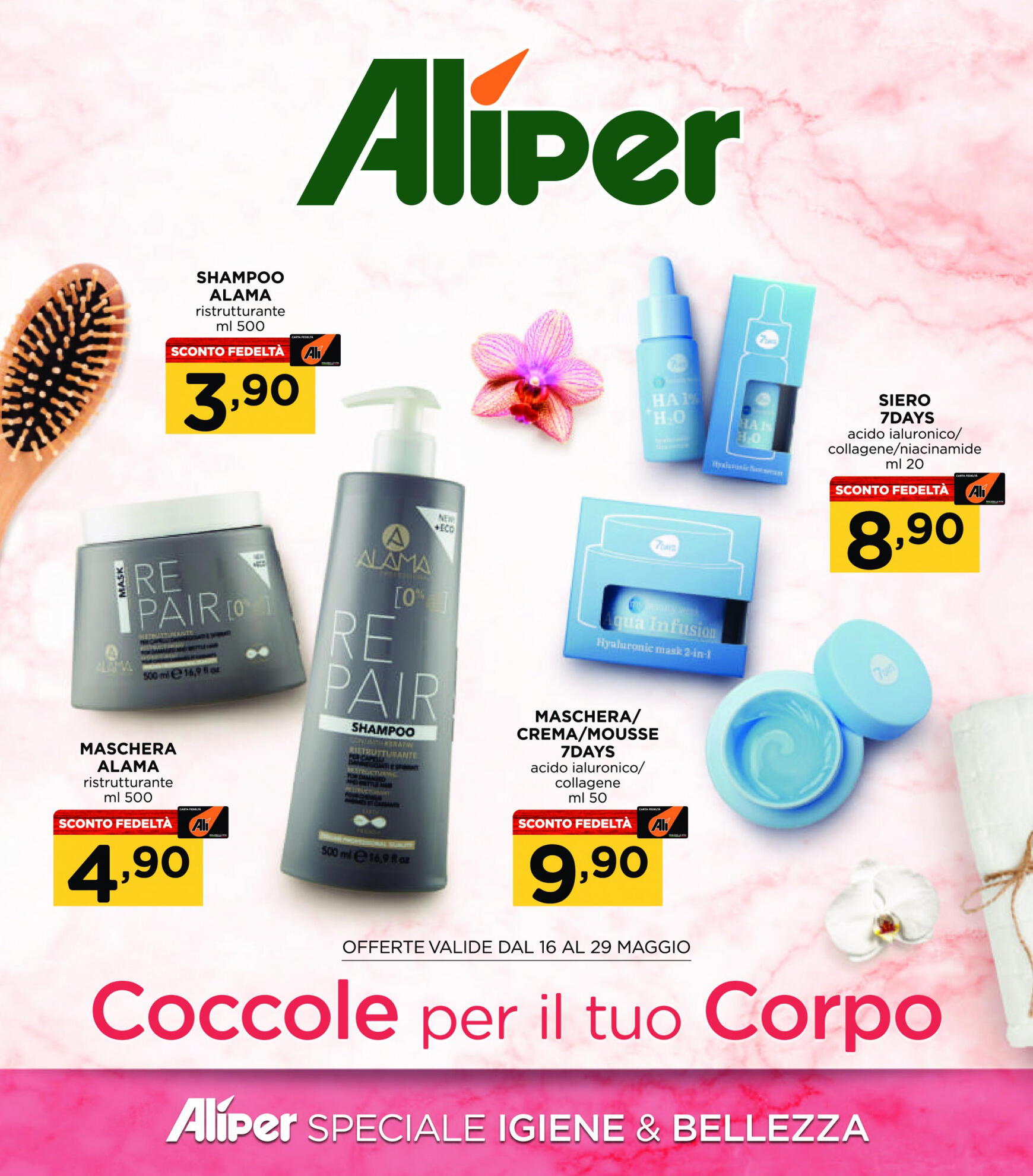 ali-aliper - Nuovo volantino Aliper - Speciale igiene e bellezza 16.05. - 29.05.