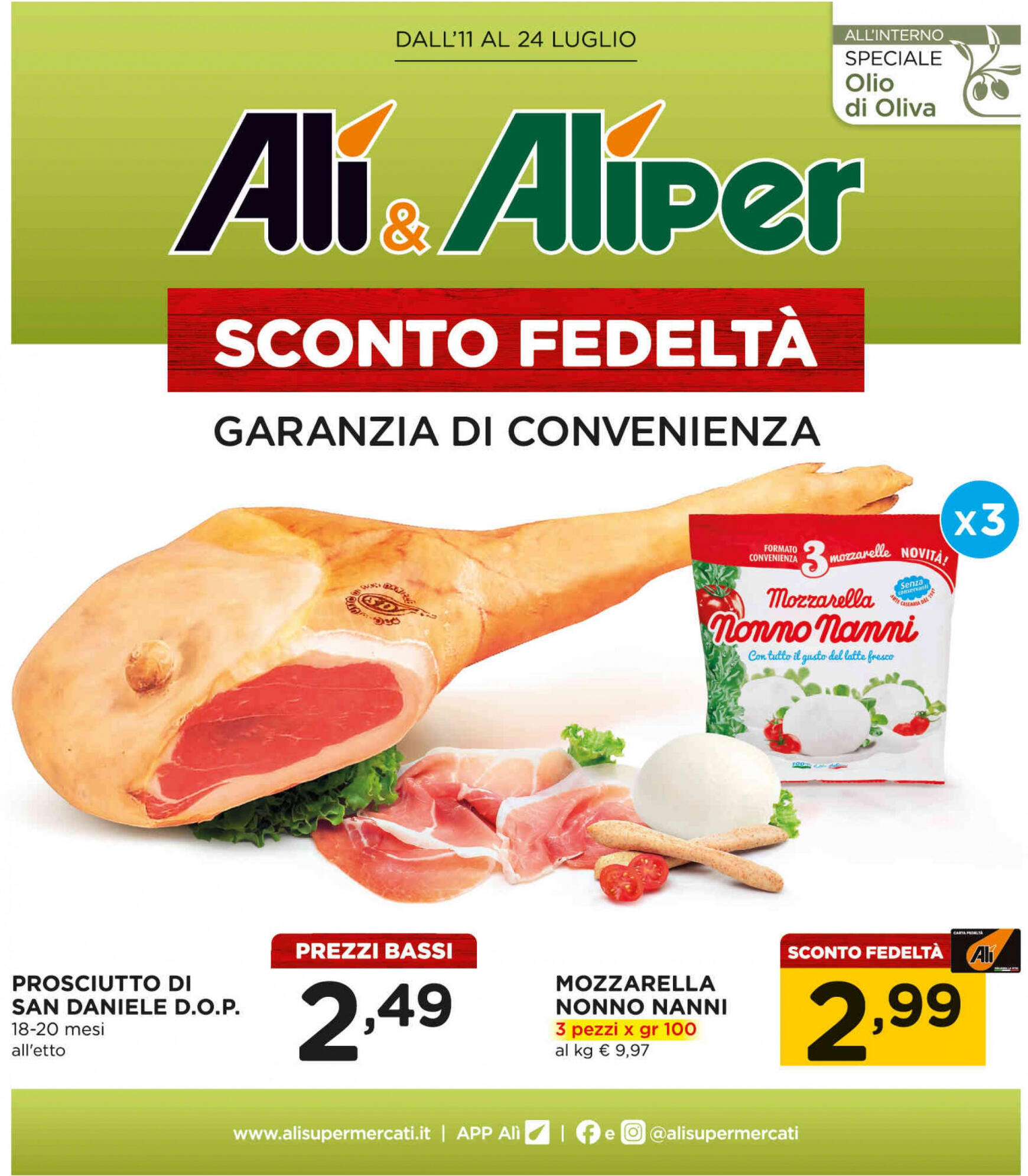 ali-aliper - Nuovo volantino Ali - Aliper - Prezzi bassi 11.07. - 24.07.