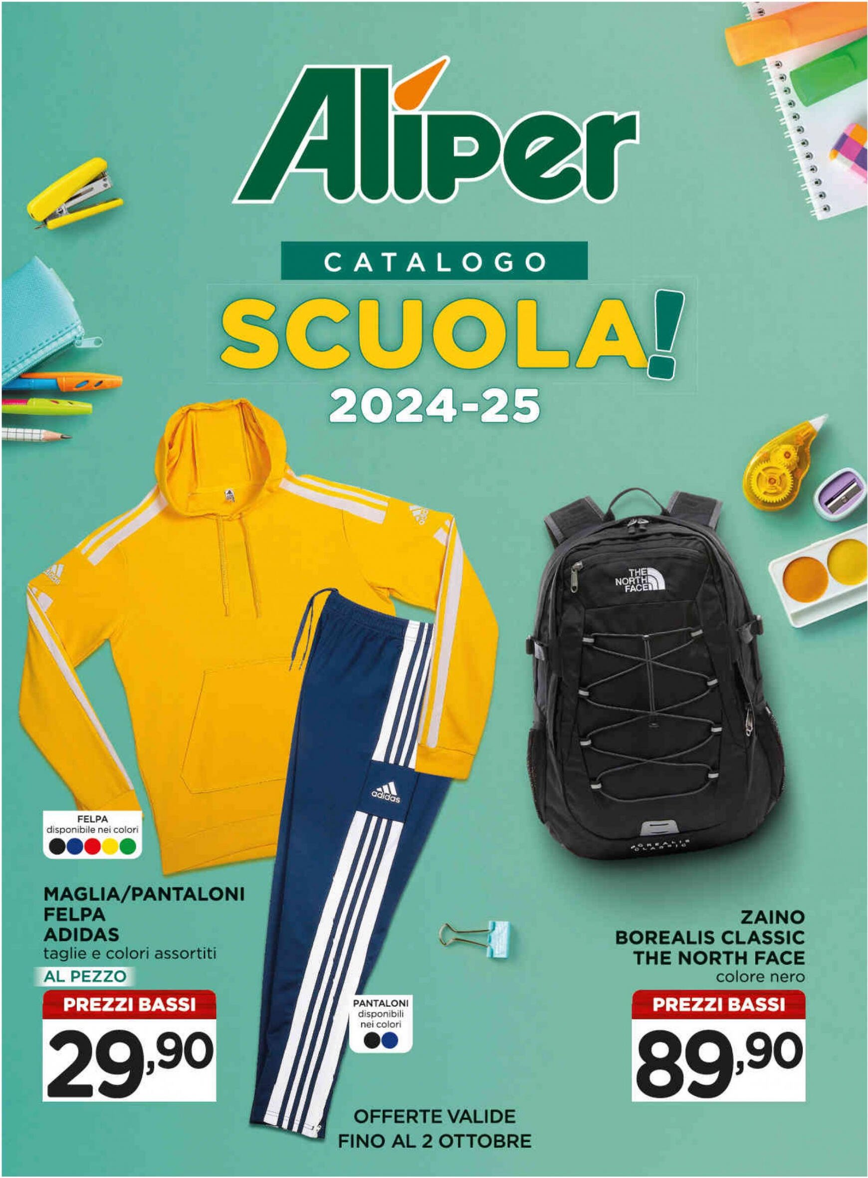 ali-aliper - Nuovo volantino Aliper - Catalogo scuola 25.07. - 02.10.