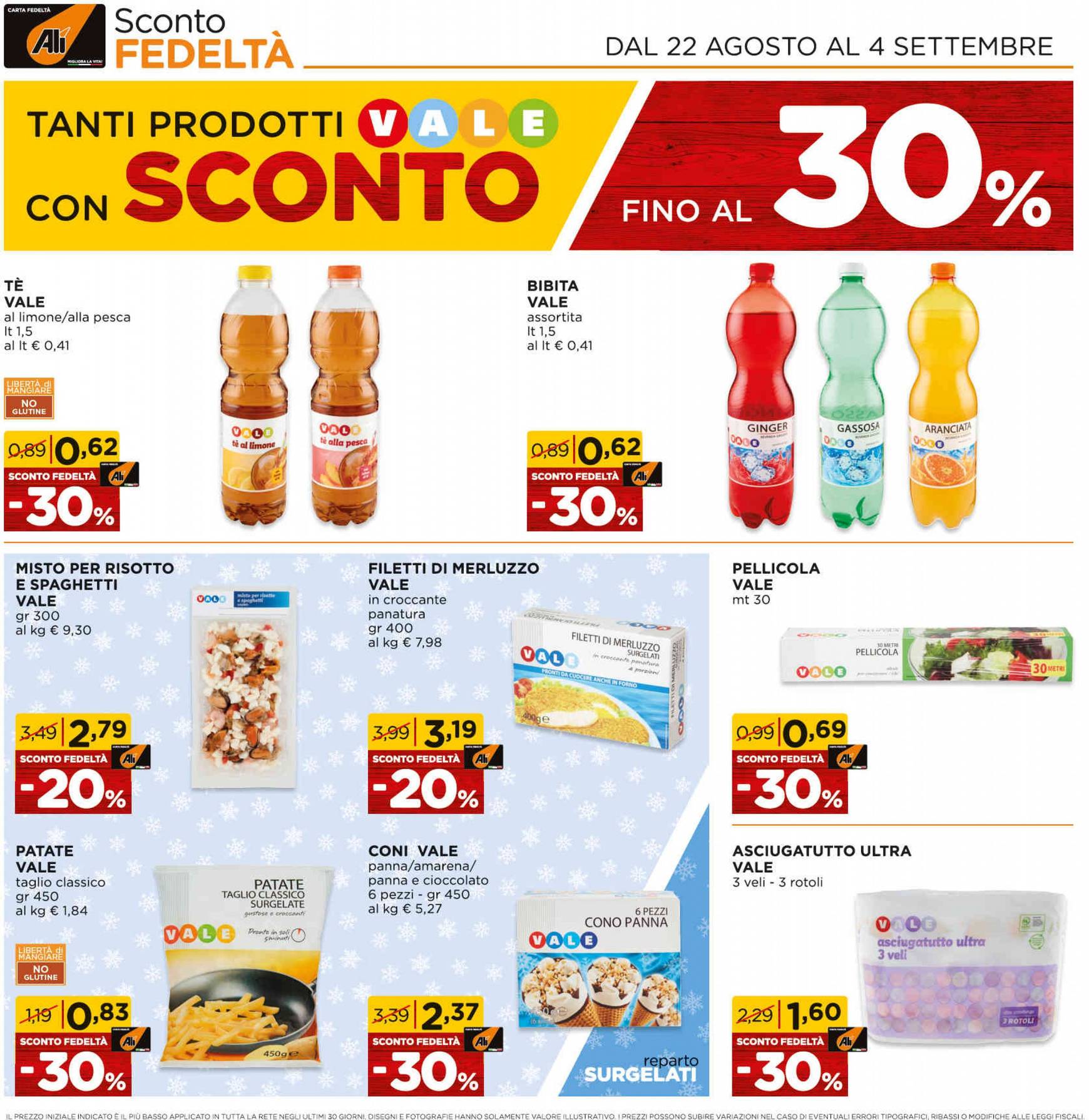 ali-aliper - Nuovo volantino Ali - Aliper - Sconto fino al 30% 22.08. - 04.09. - page: 4