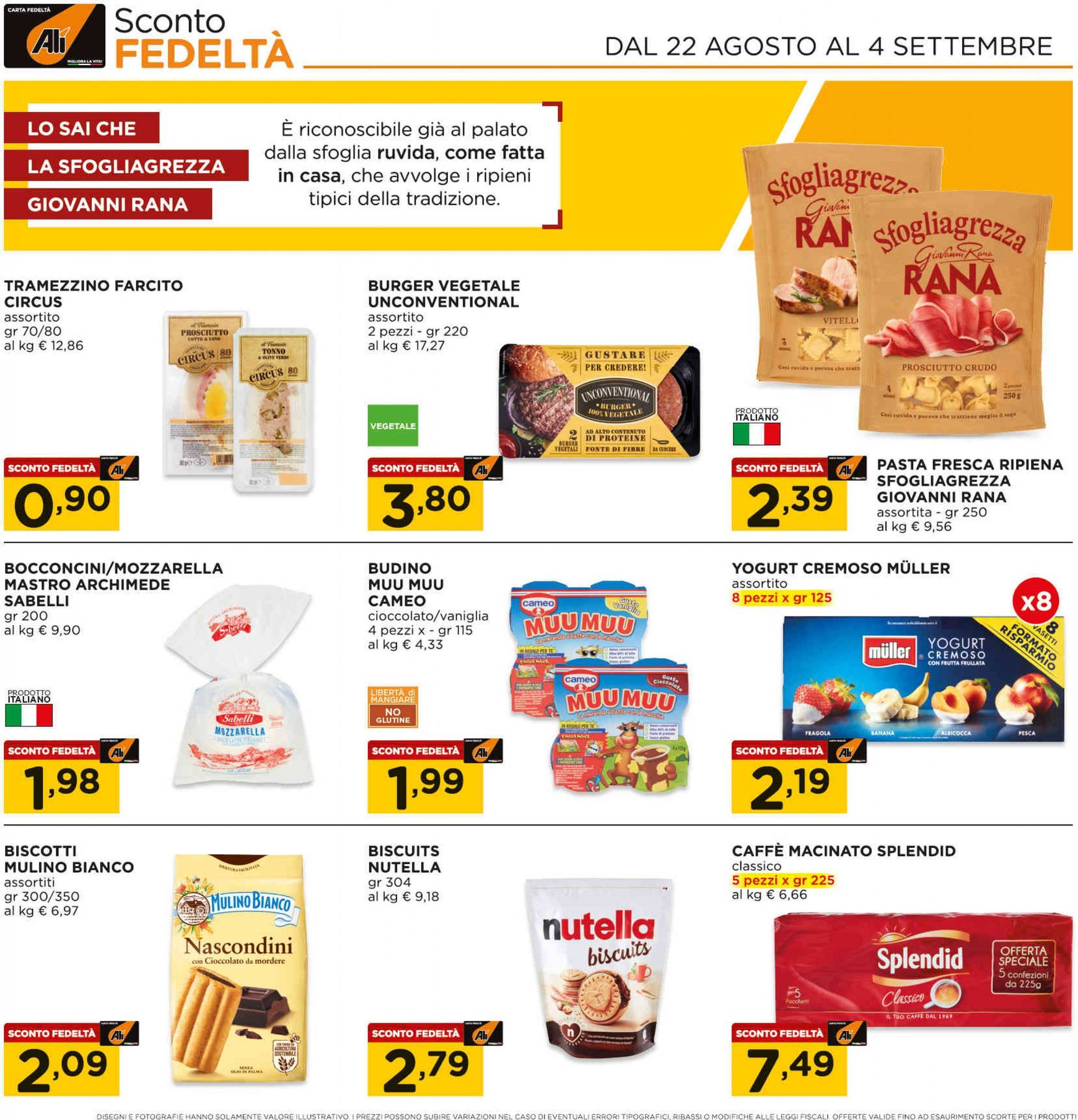 ali-aliper - Nuovo volantino Ali - Aliper - Sconto fino al 30% 22.08. - 04.09. - page: 14