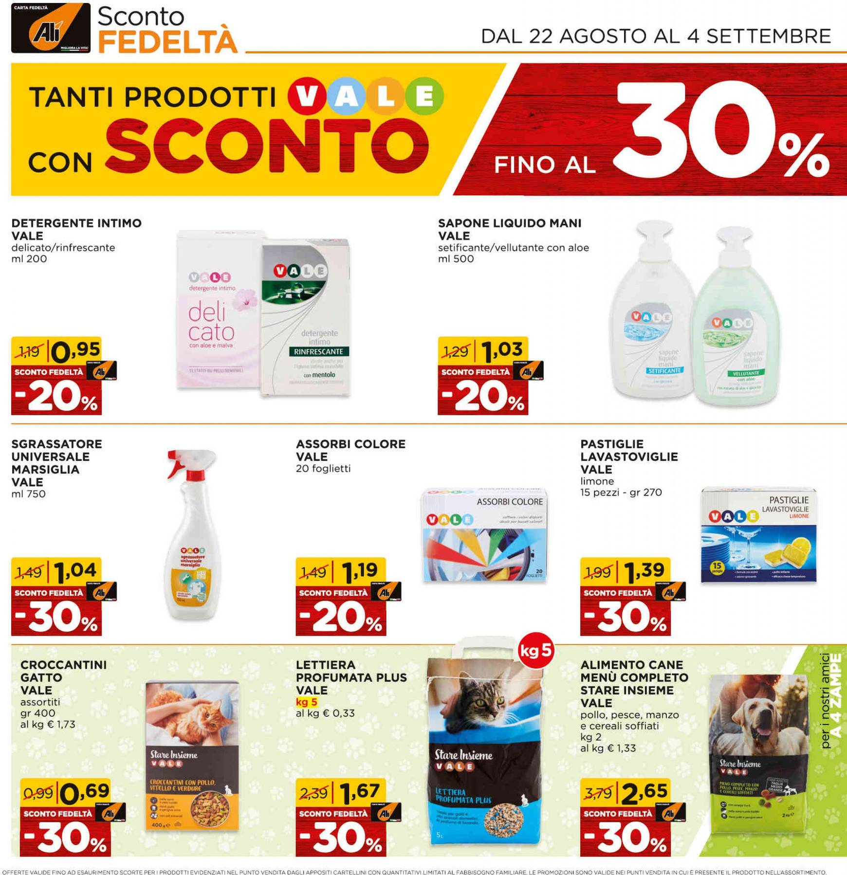 ali-aliper - Nuovo volantino Ali - Aliper - Sconto fino al 30% 22.08. - 04.09. - page: 5