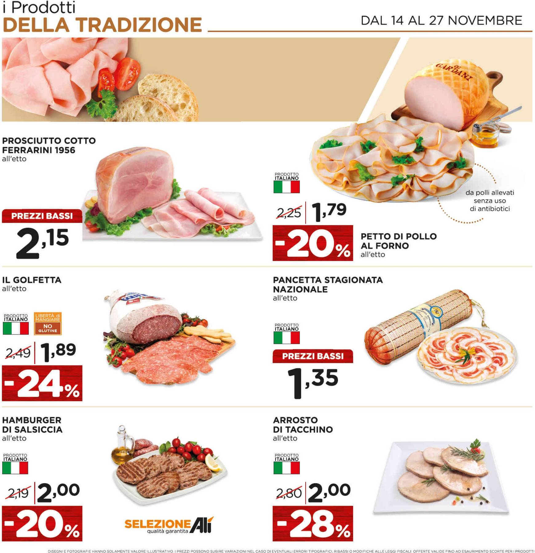 ali-aliper - Volantino Ali - Aliper - Prezzi 1,2,3€ valido dal 14.11. al 27.11. - page: 12