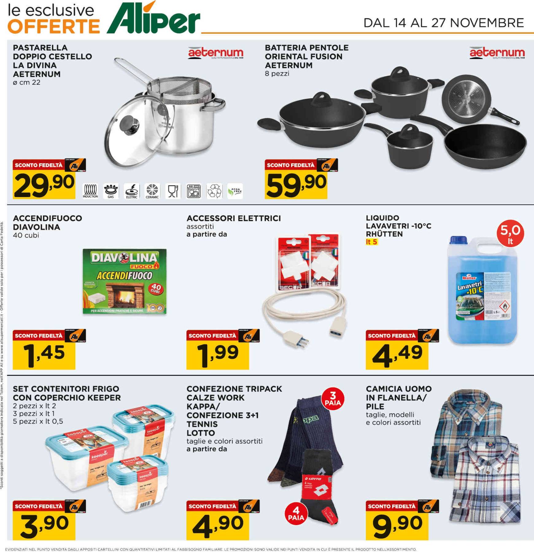 ali-aliper - Volantino Ali - Aliper - Prezzi 1,2,3€ valido dal 14.11. al 27.11. - page: 19