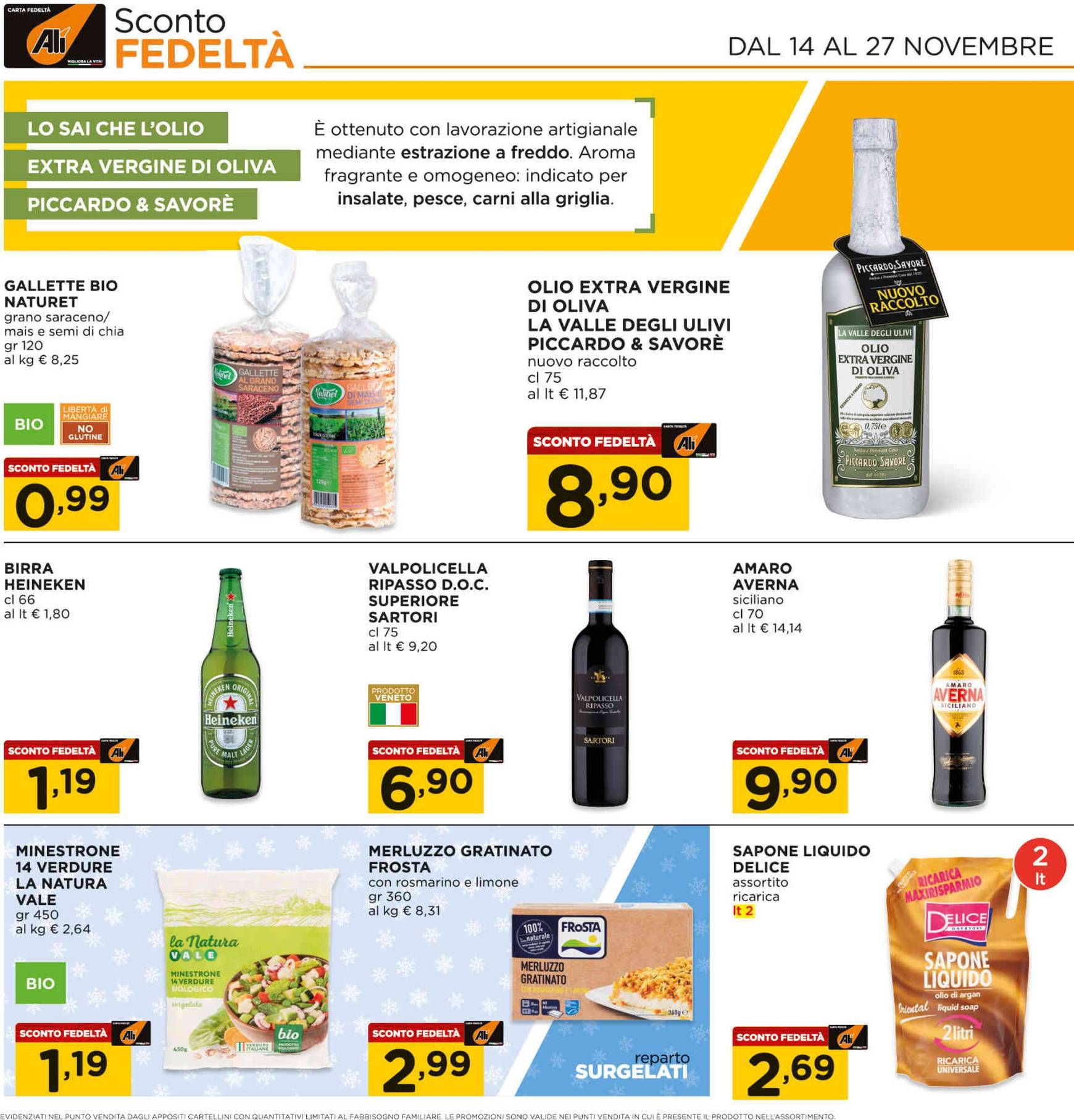 ali-aliper - Volantino Ali - Aliper - Prezzi 1,2,3€ valido dal 14.11. al 27.11. - page: 15