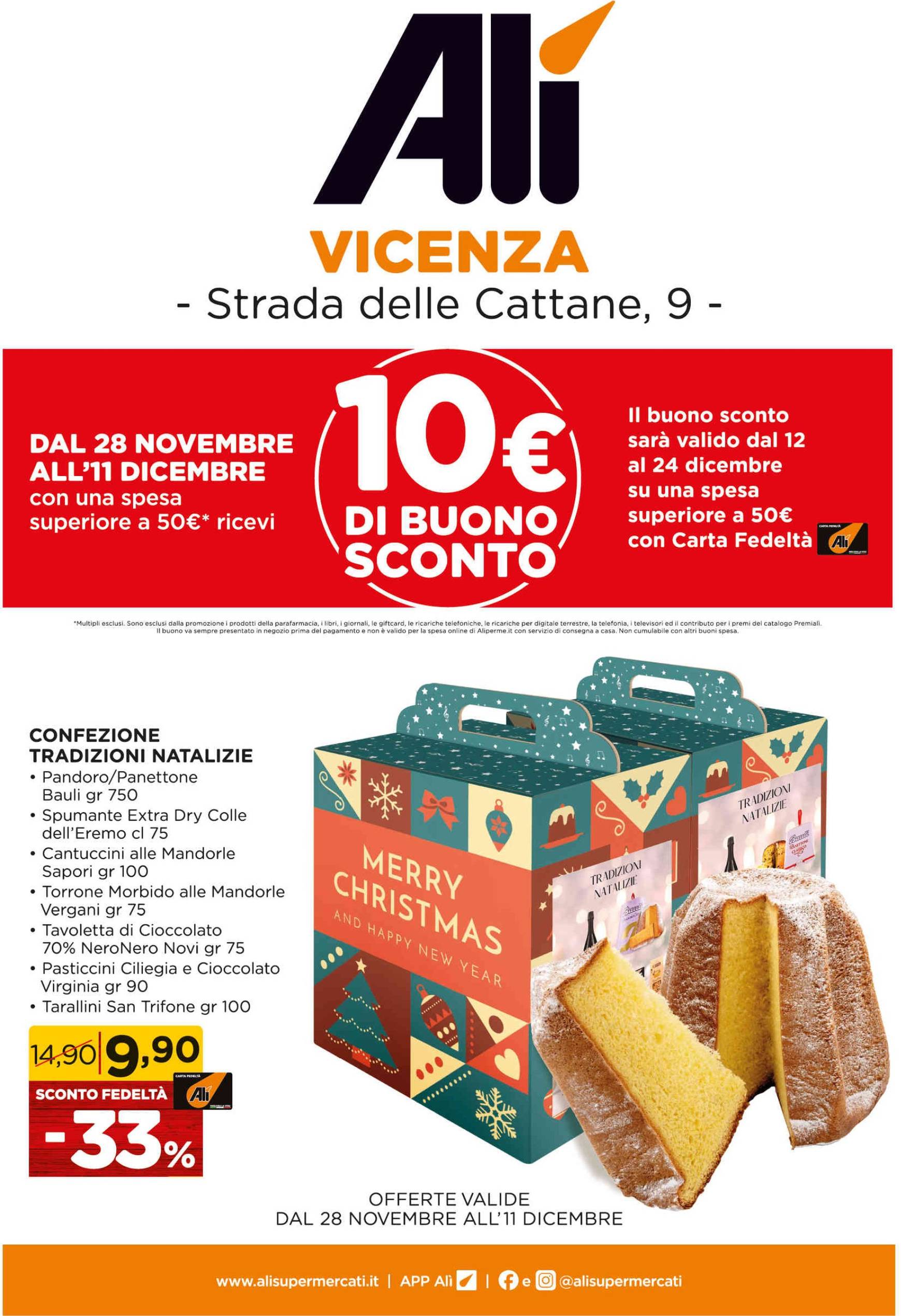 ali-aliper - Volantino Ali - Garanzia di convenienza valido dal 28/11 al 11/12