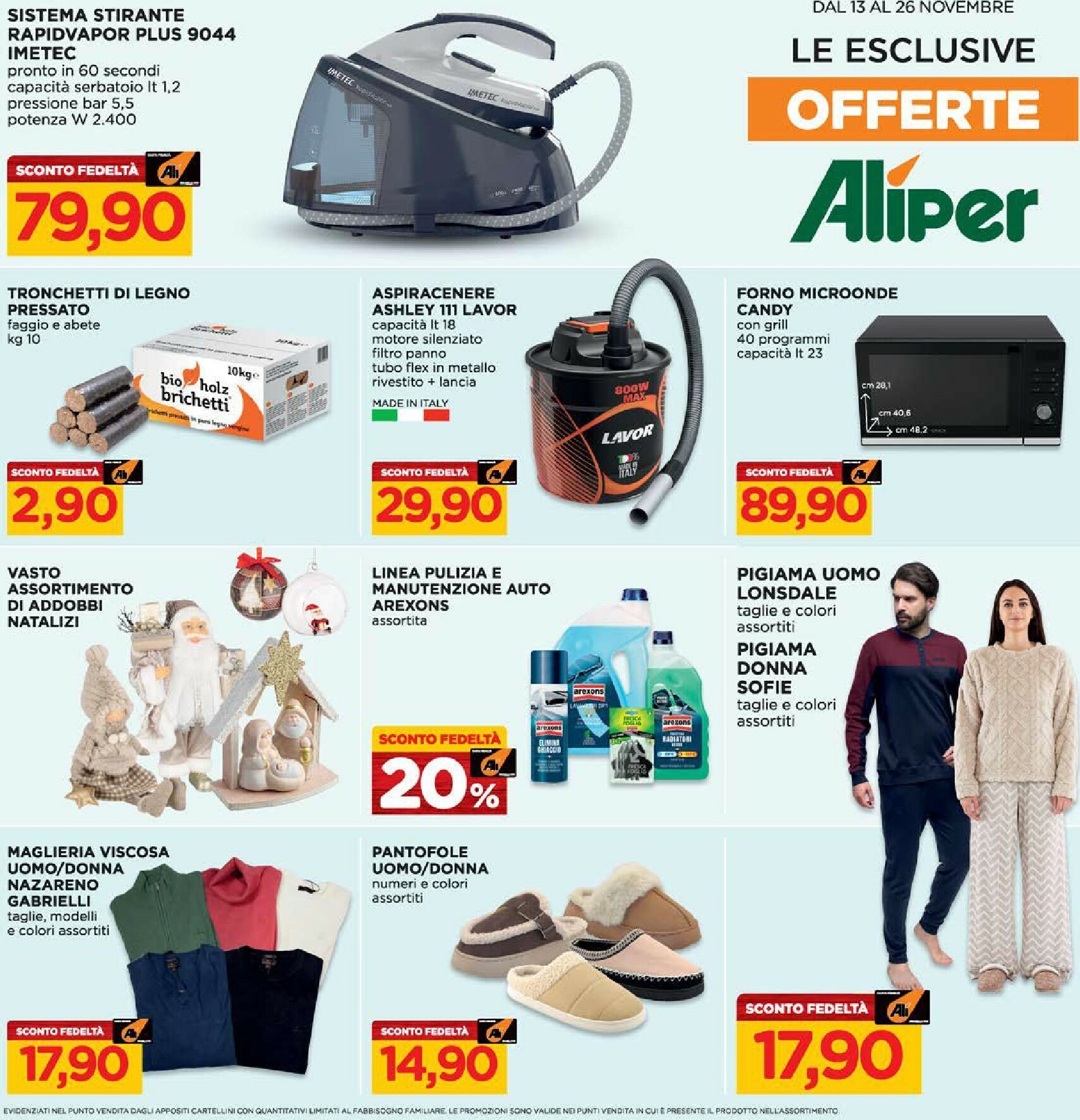 ali-aliper - Volantino Ali - Aliper valido dal 13/11 al 26/11 - page: 19