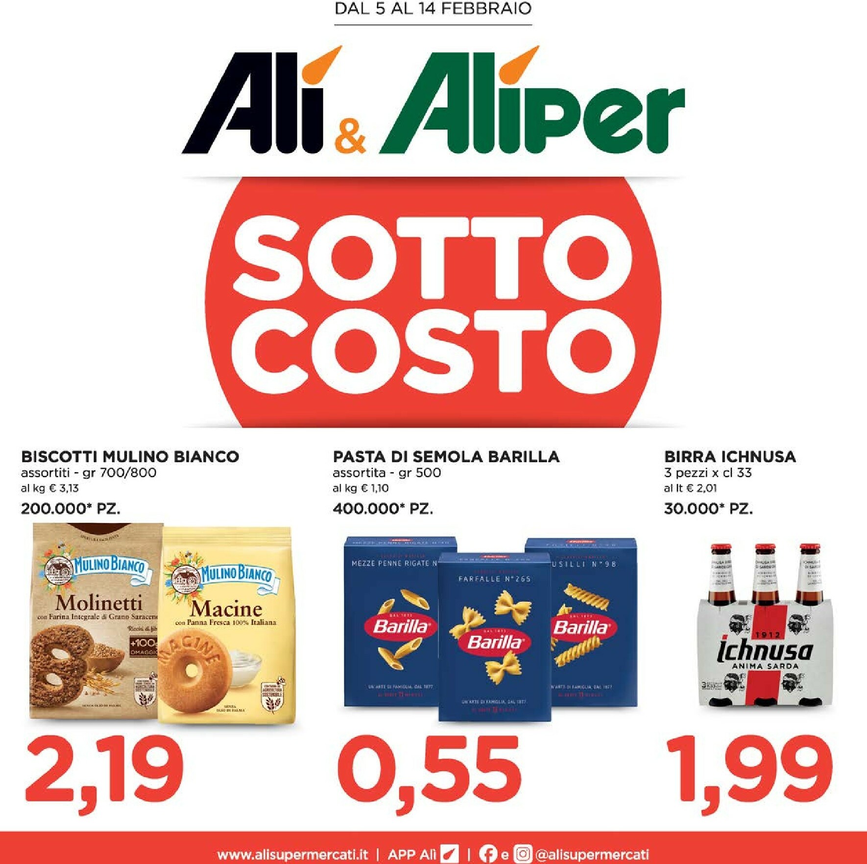 ali-aliper - Volantino Ali - Aliper valido dal 05/02/2026 al 14/02/2026 - page: 1