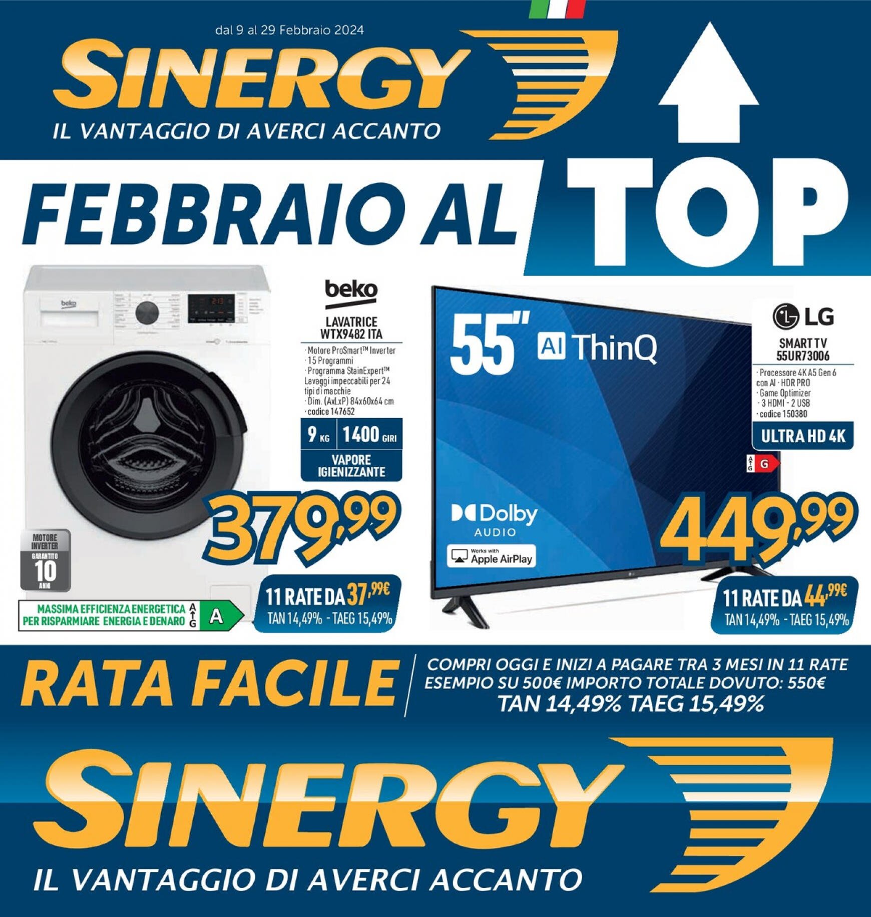 sinergy - Sinergy valido da 09.02.2024