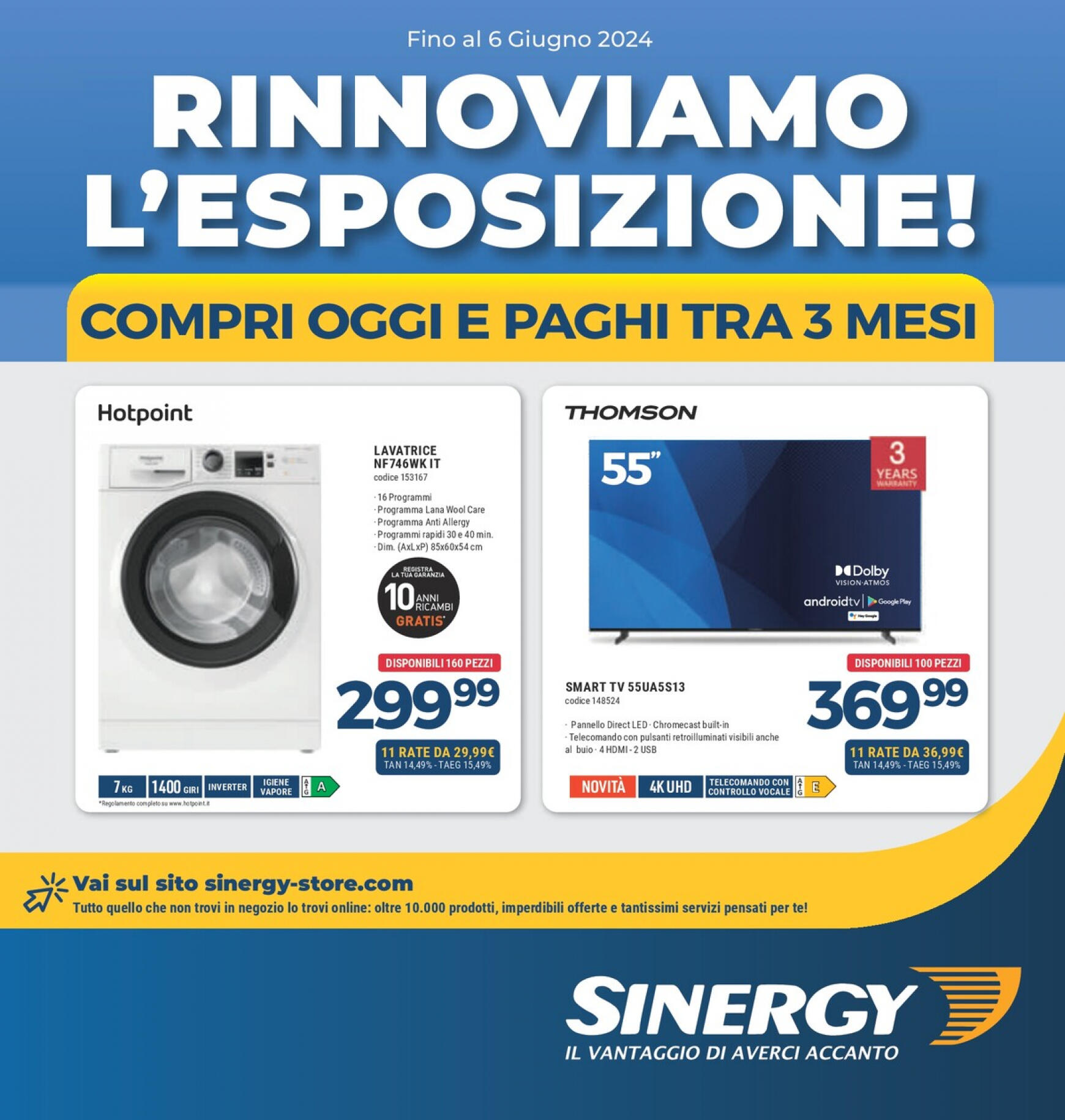 sinergy - Nuovo volantino Sinergy 03.05. - 06.06.