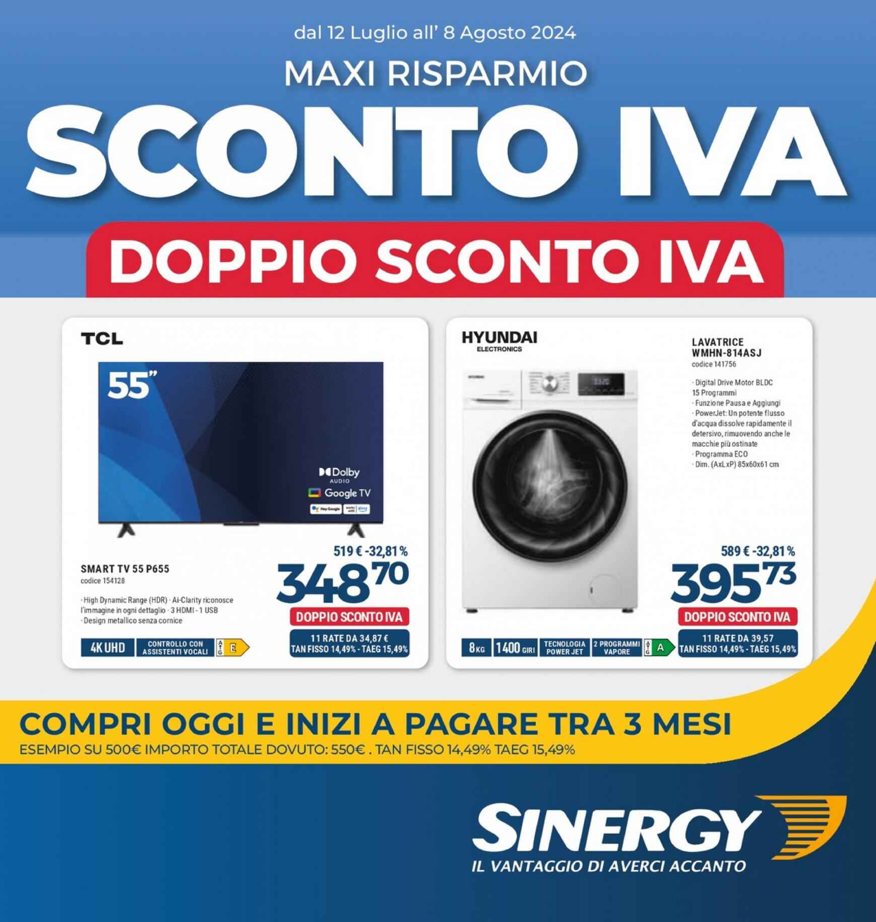 sinergy - Nuovo volantino Sinergy 12.07. - 08.08.