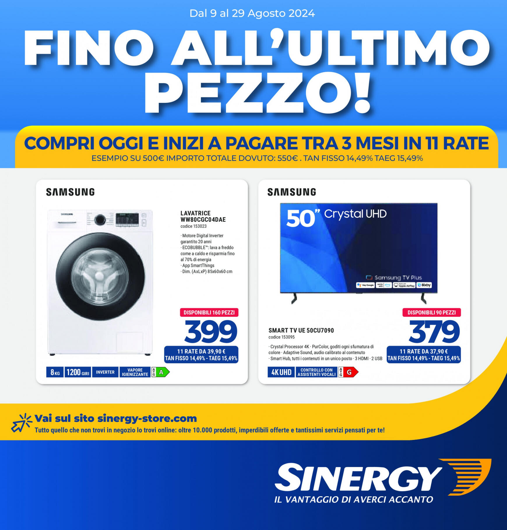 sinergy - Nuovo volantino Sinergy 09.08. - 29.08. - page: 1