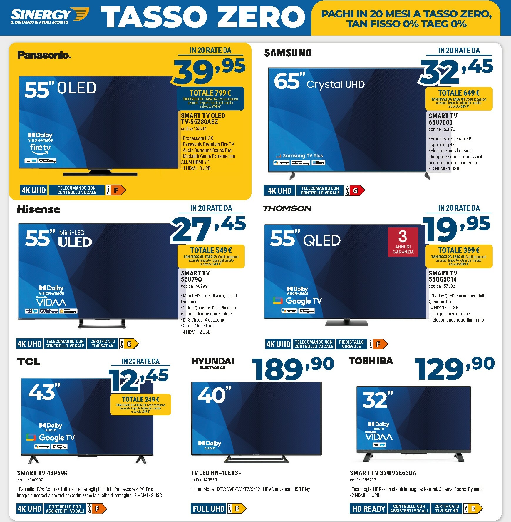 sinergy - Volantino Sinergy valido dal 03/10 al 22/10 - page: 2