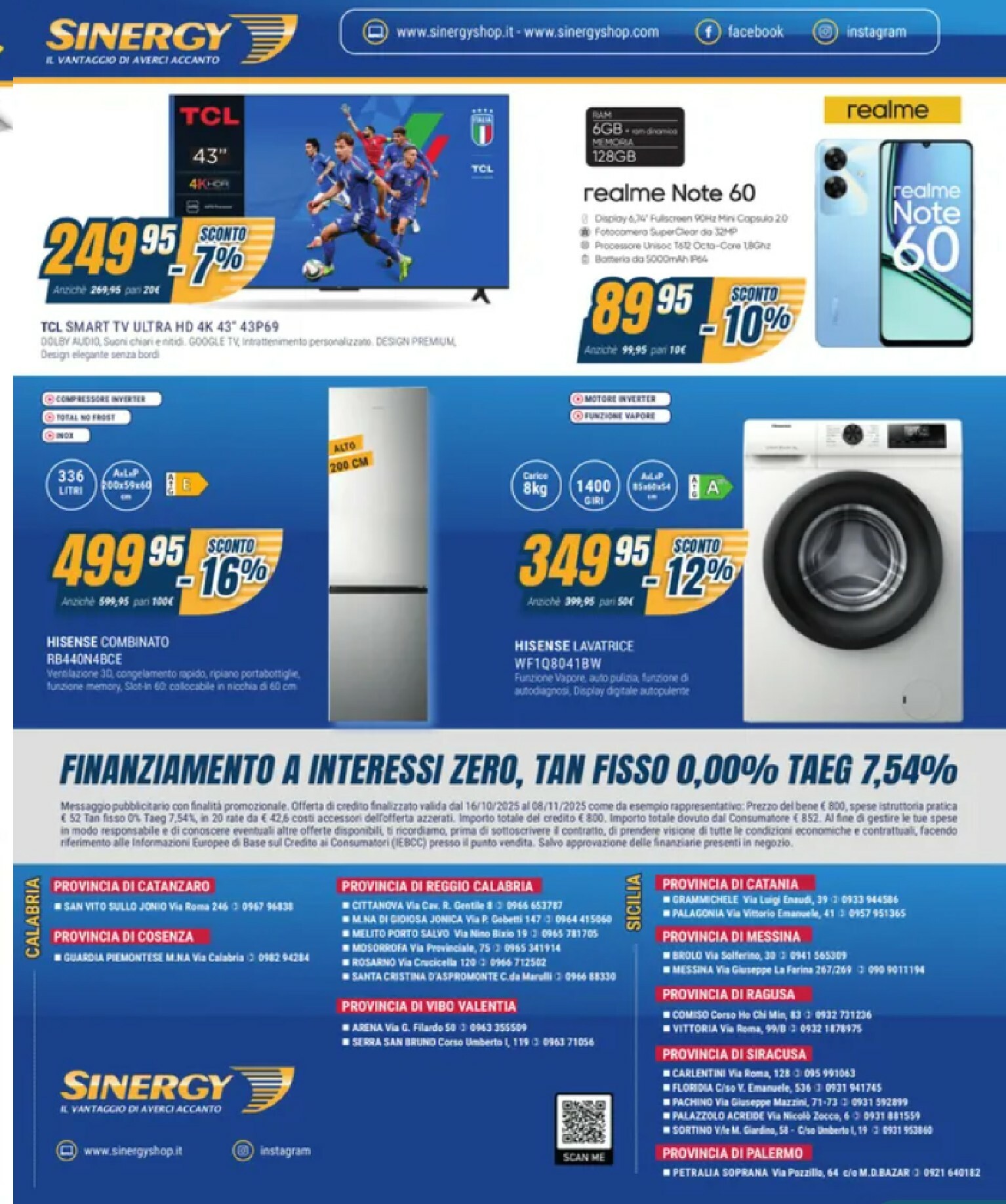 sinergy - Volantino Sinergy valido dal 16/10 al 08/11 - page: 16