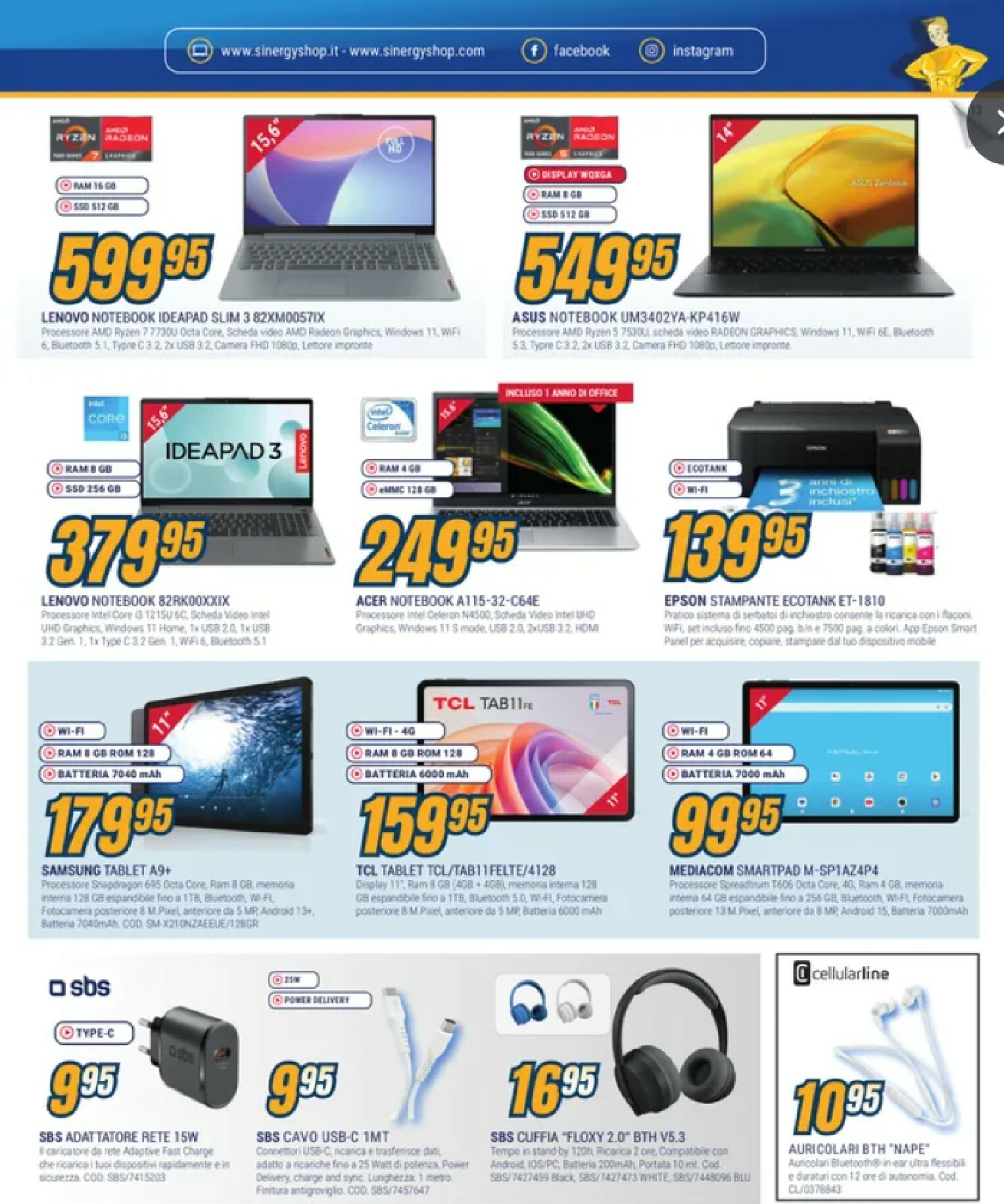 sinergy - Volantino Sinergy valido dal 16/10 al 08/11 - page: 13