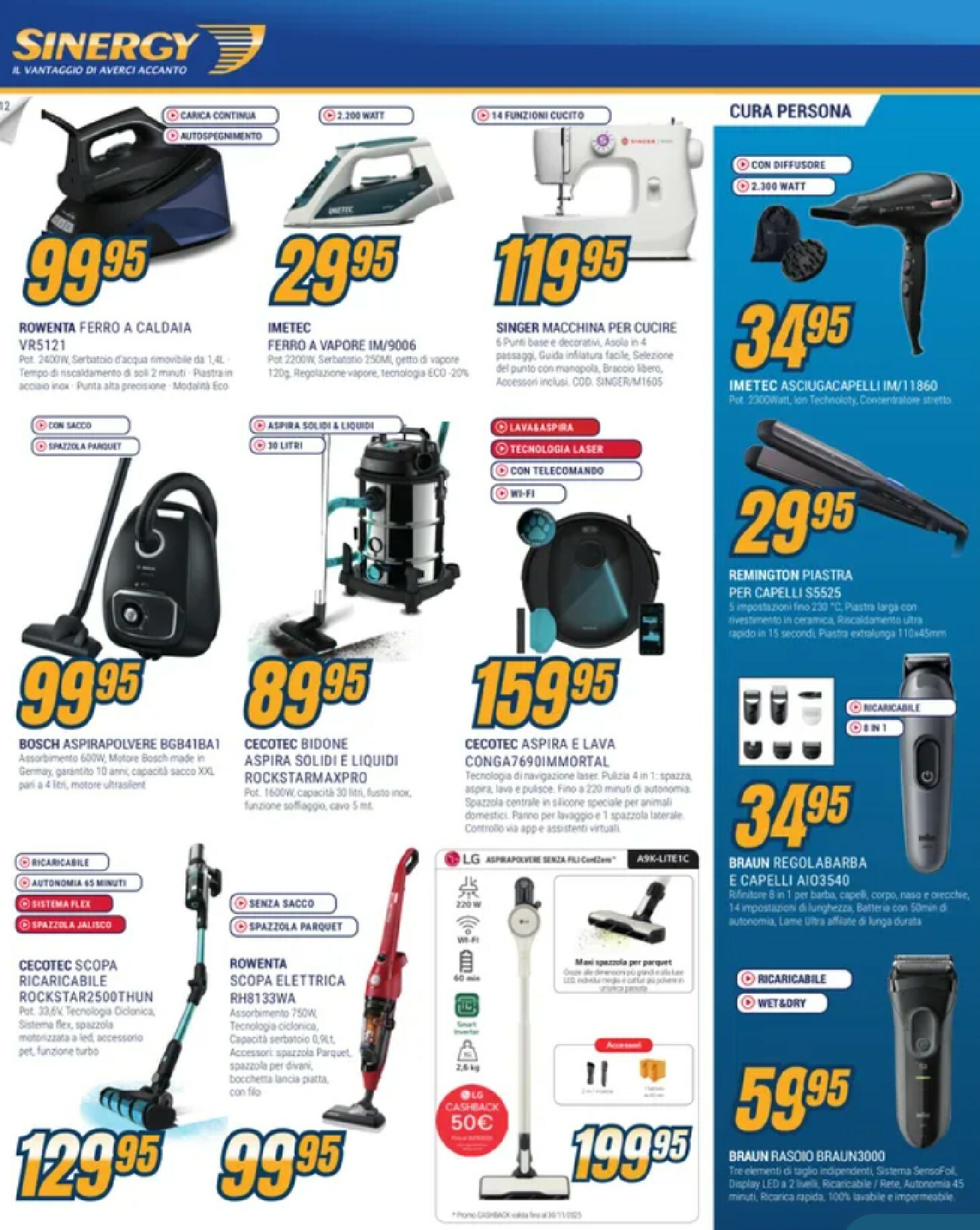 sinergy - Volantino Sinergy valido dal 16/10 al 08/11 - page: 12