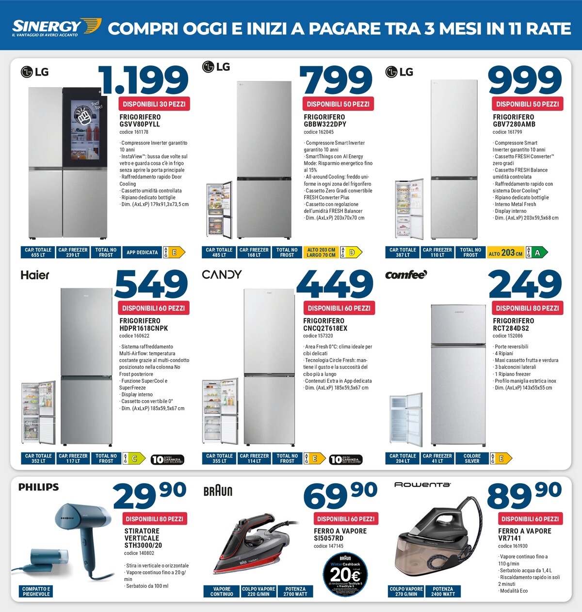 sinergy - Volantino Sinergy - Black Days valido dal 07/11 al 20/11 - page: 6