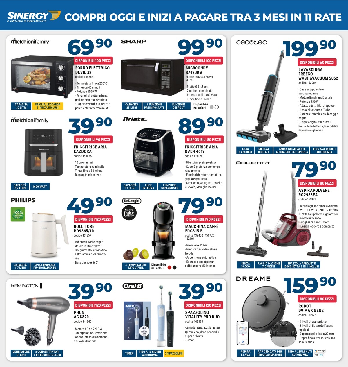 sinergy - Volantino Sinergy - Black Days valido dal 07/11 al 20/11 - page: 8