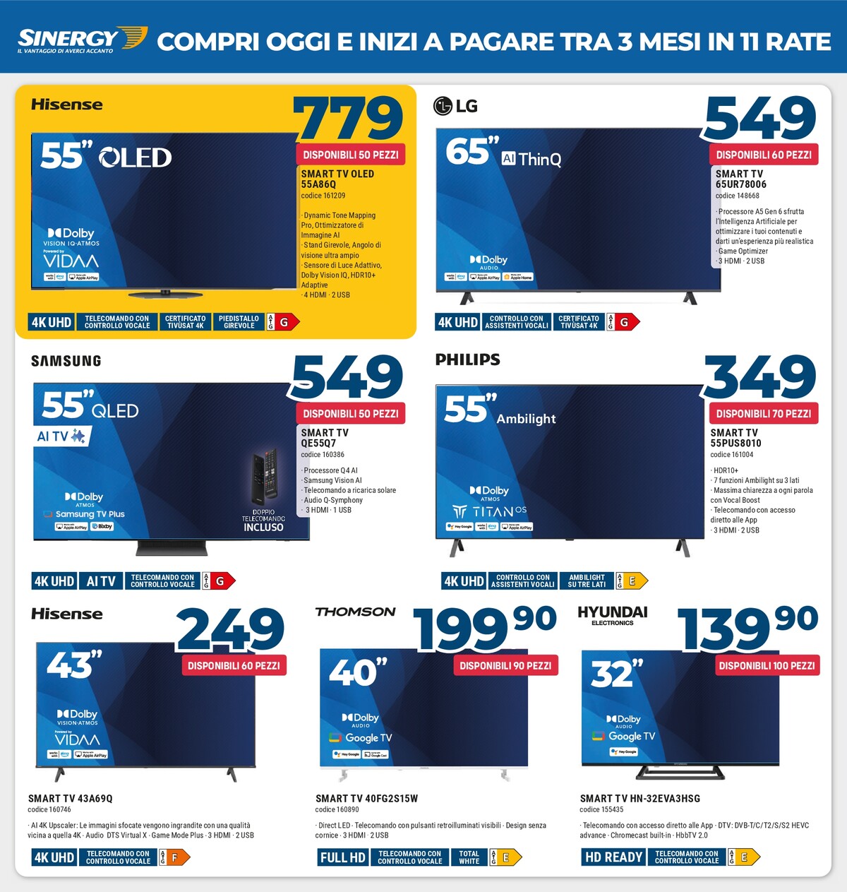 sinergy - Volantino Sinergy - Black Days valido dal 07/11 al 20/11 - page: 2