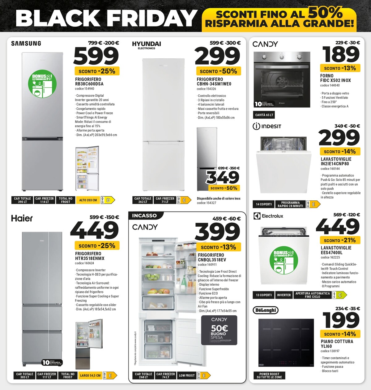 sinergy - Volantino Sinergy - Black Friday valido dal 21/11 al 03/12 - page: 5