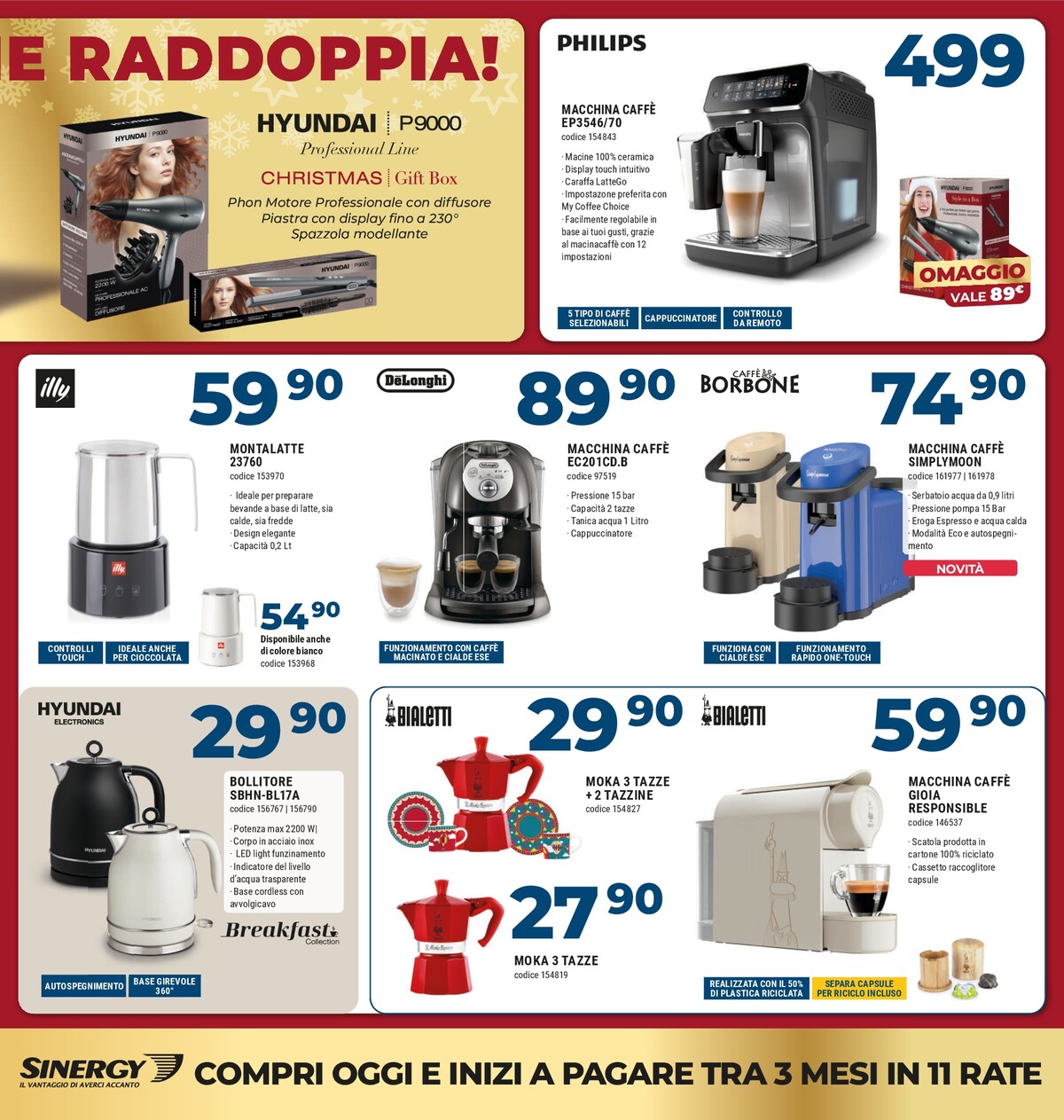 sinergy - Volantino Sinergy valido dal 04/12 al 31/12 - page: 9