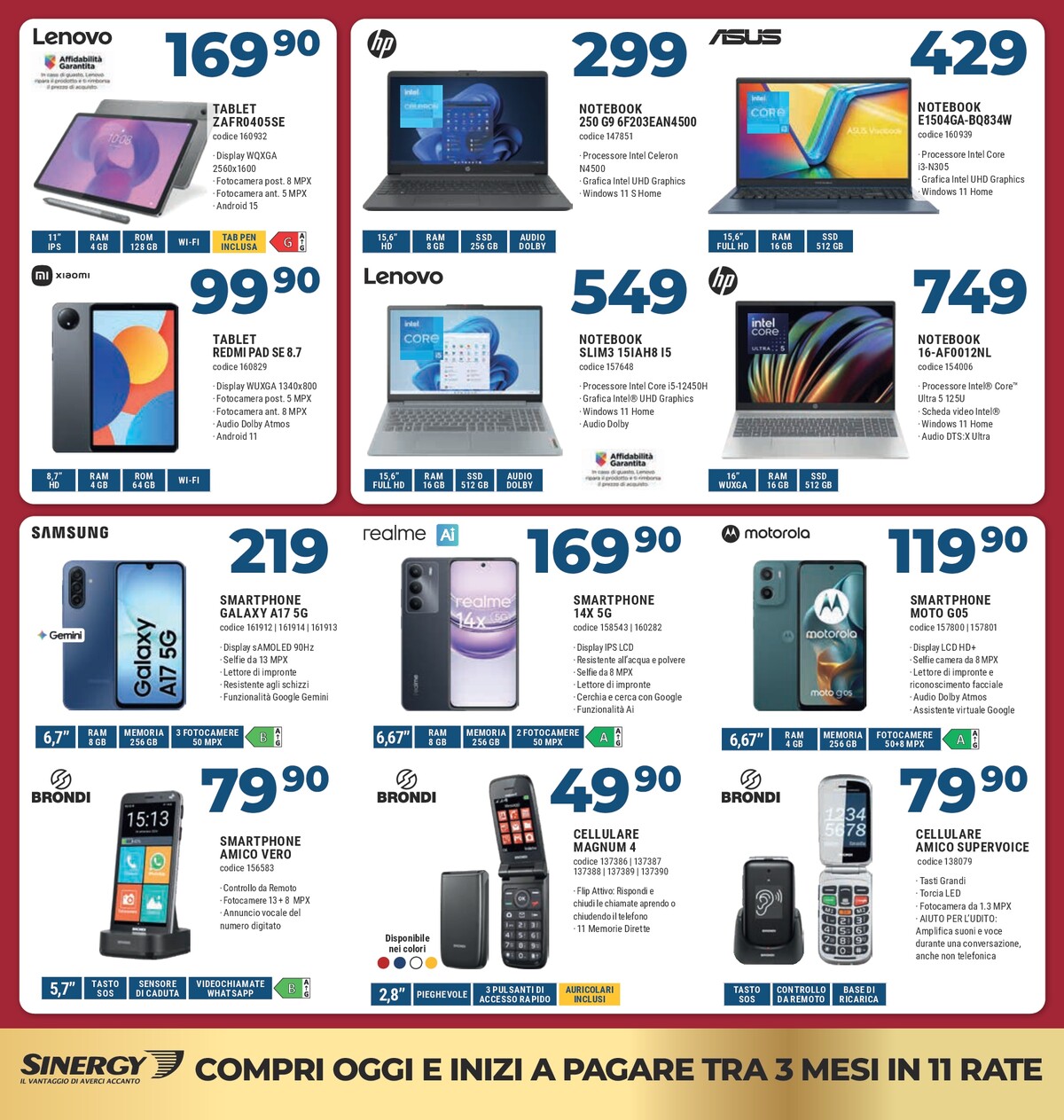 sinergy - Volantino Sinergy valido dal 04/12 al 31/12 - page: 14